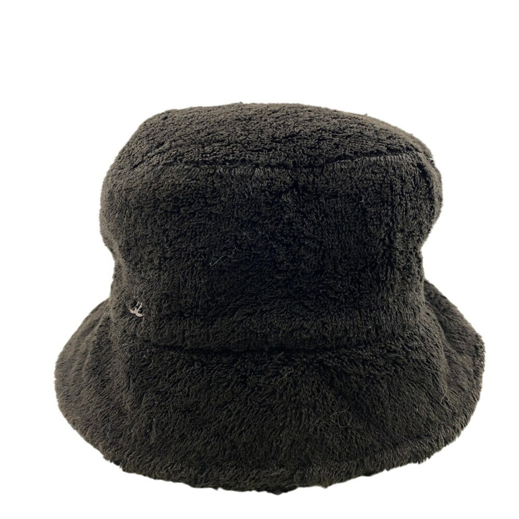 CHANEL Towel Bucket Hat with Coco Mark, Black