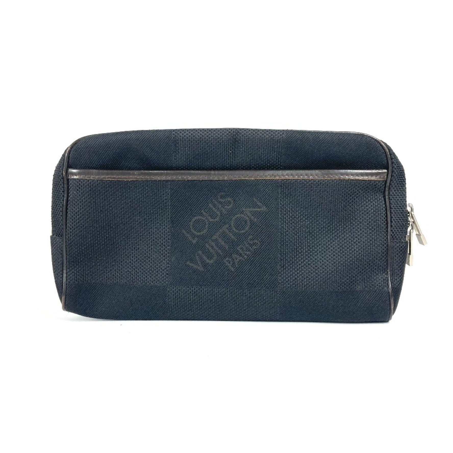 Louis Vuitton Damier Geant Acrobat Belt Bag Cross Shoulder Body Canvas Men Women Noir Black