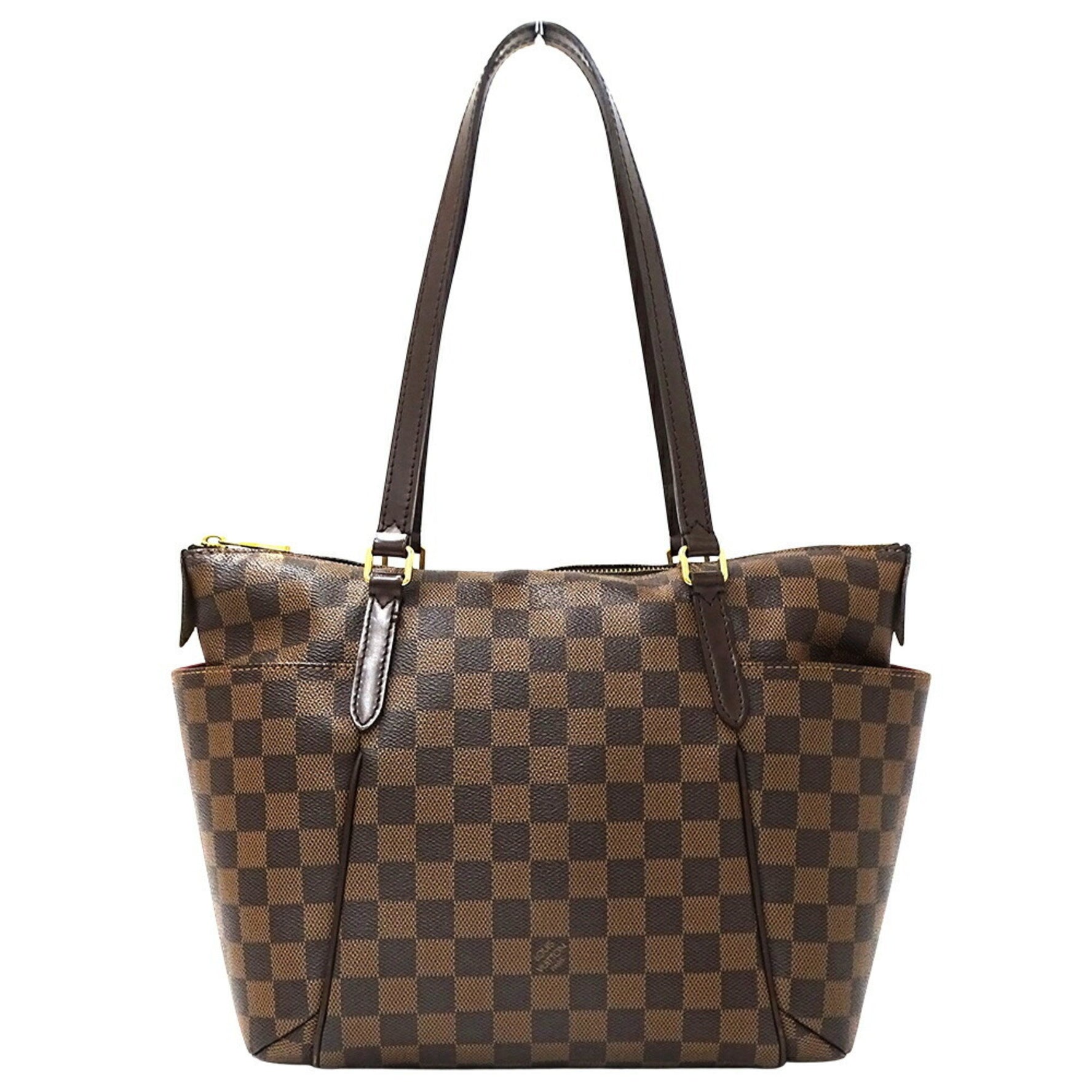 Louis Vuitton Damier Tote Bag Shoulder Totally PM Brown