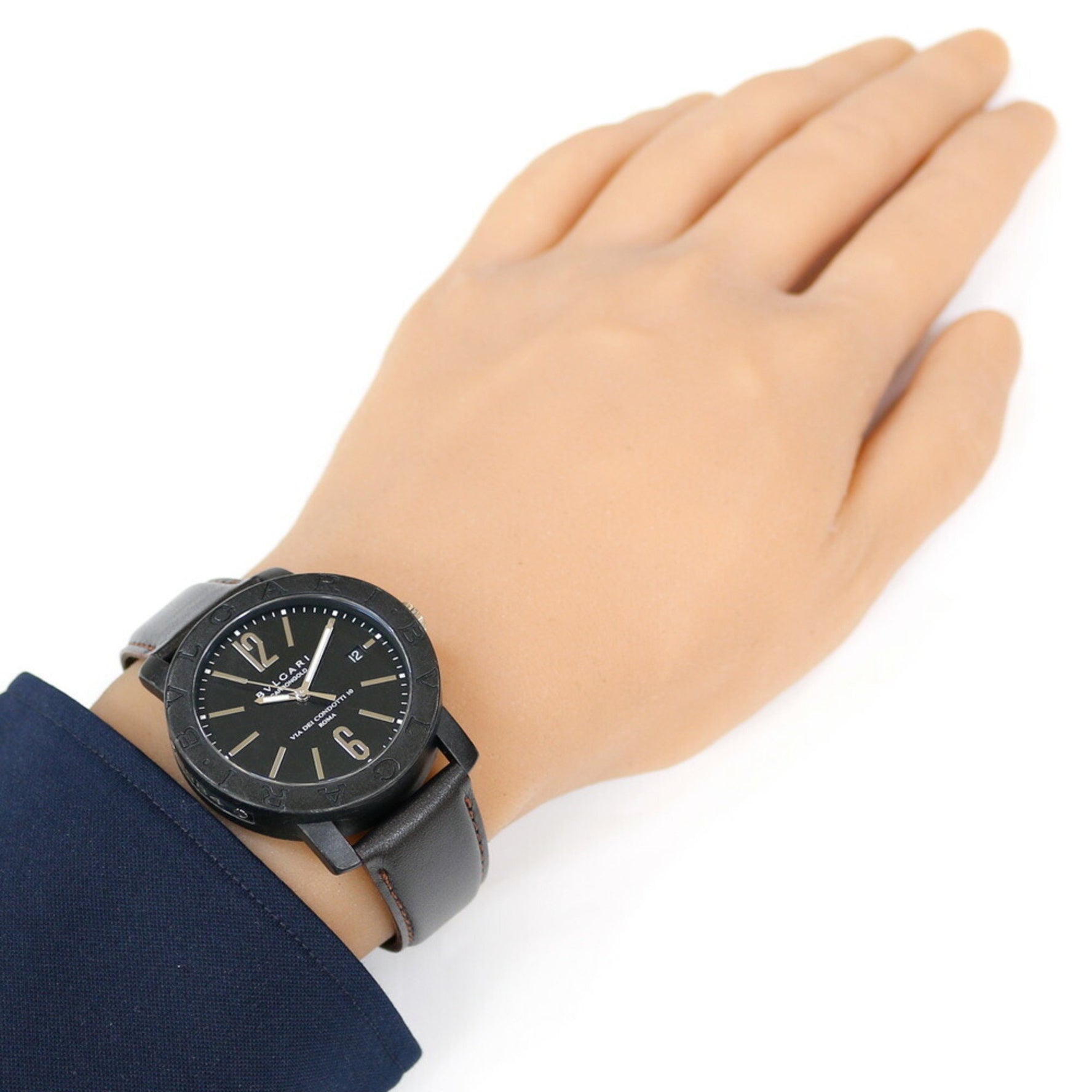 BVLGARI Wristwatch Titanium Automatic Overhauled