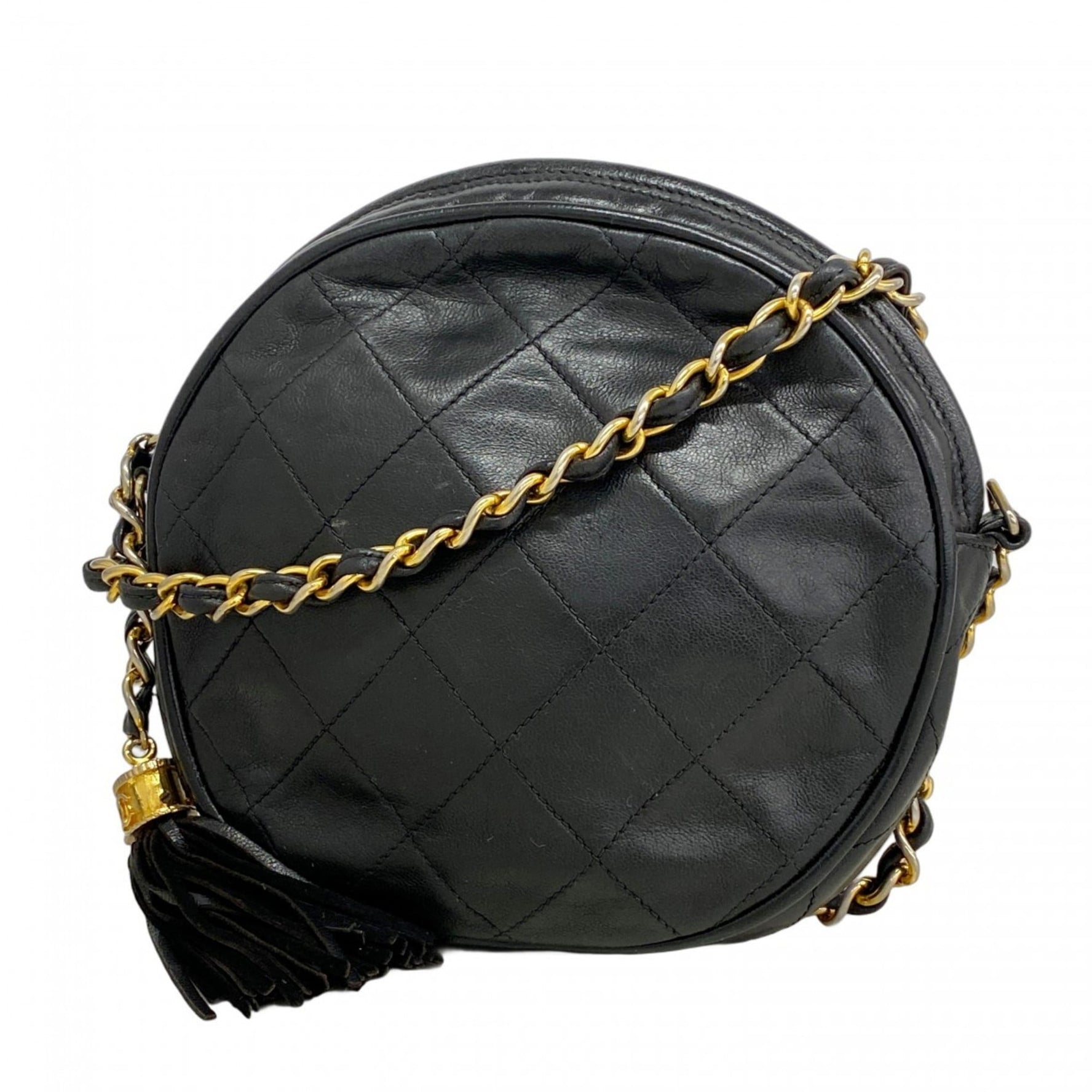 Chanel Shoulder Bag with Matelasse Chain Bag, Lambskin