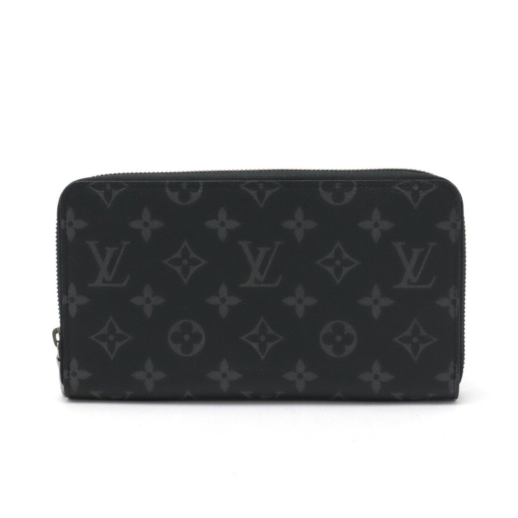 LOUIS VUITTON Louis Vuitton Monogram Eclipse Zippy Organizer NM Round Long Wallet Men's M82081