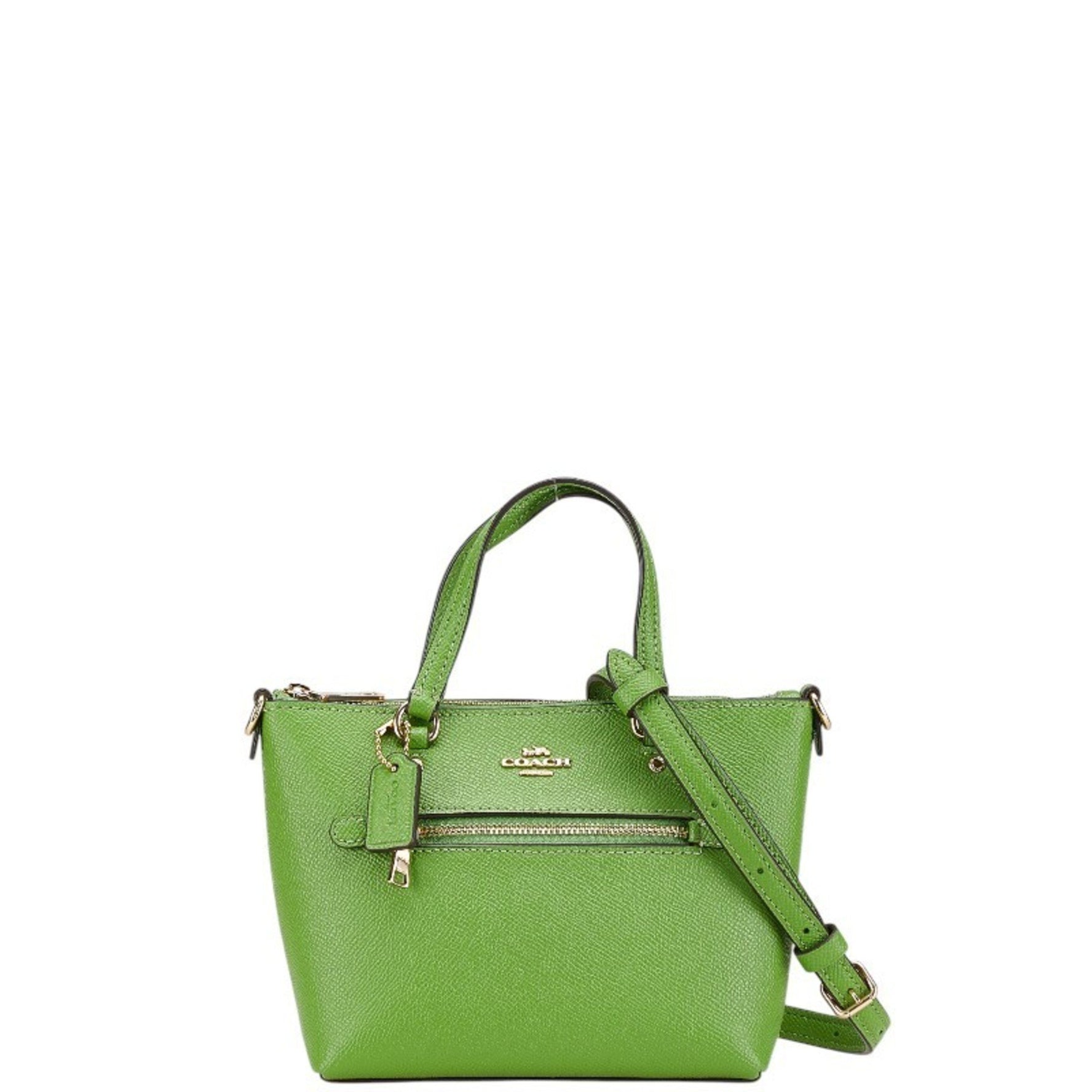Coach logo mini handbag/shoulder bag, leather