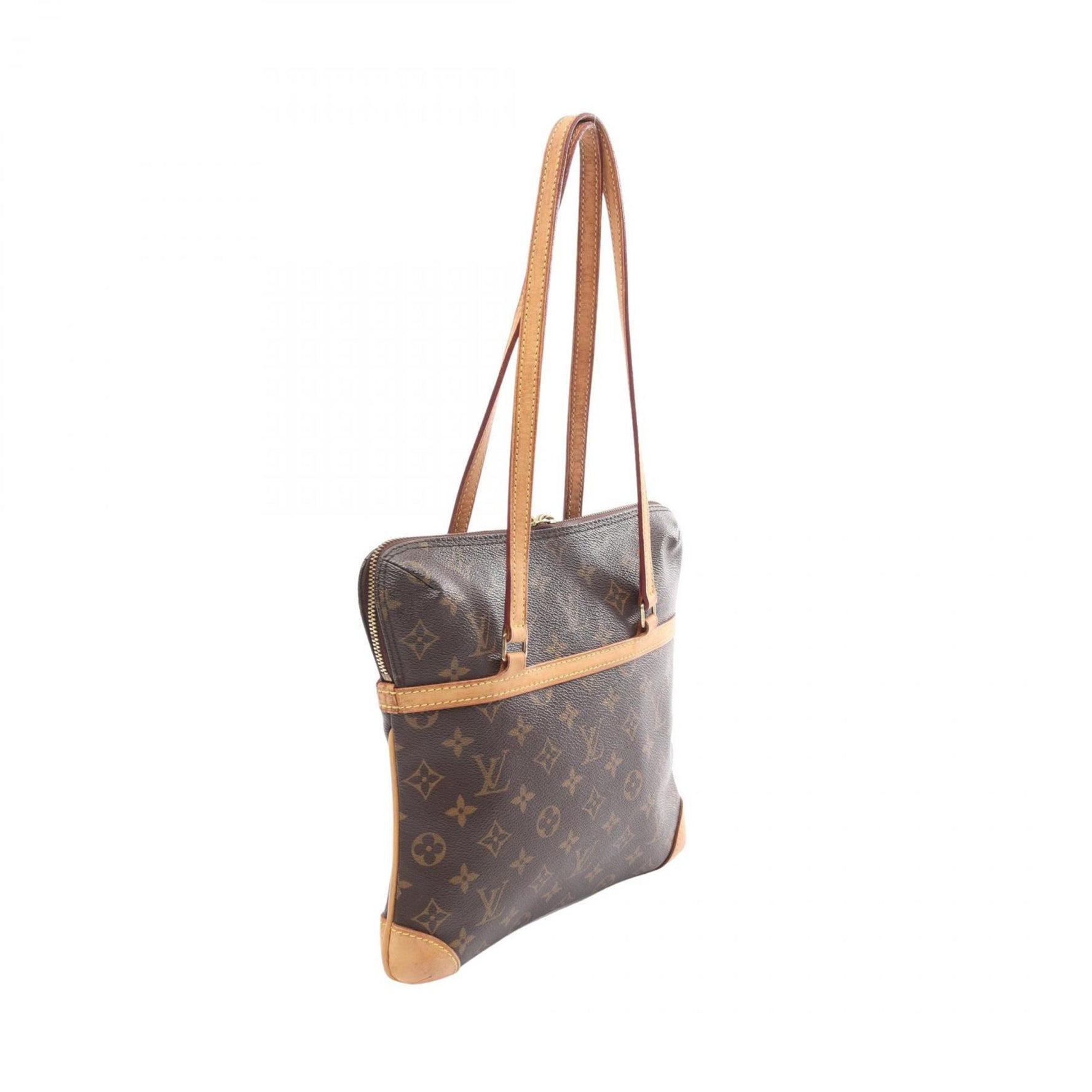 Louis Vuitton Cousin GM Shoulder Bag, Coated Canvas and Leather, Monogram, Brown