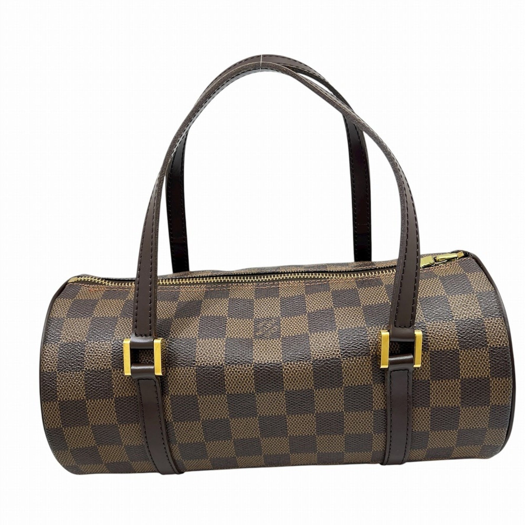 LOUIS VUITTON Papillon Handbag Damier Brown