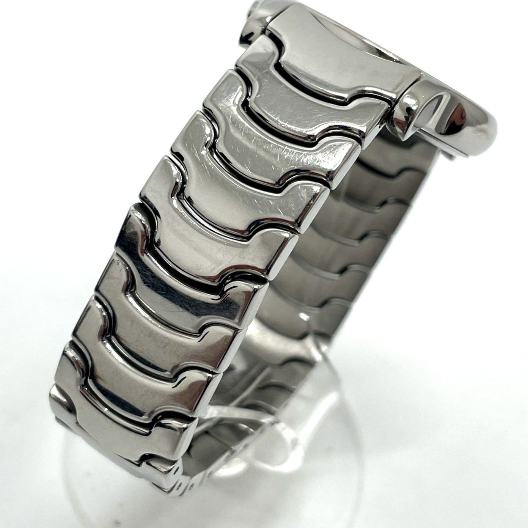 Bvlgari ST35S Quartz date Wristwatch Silver
