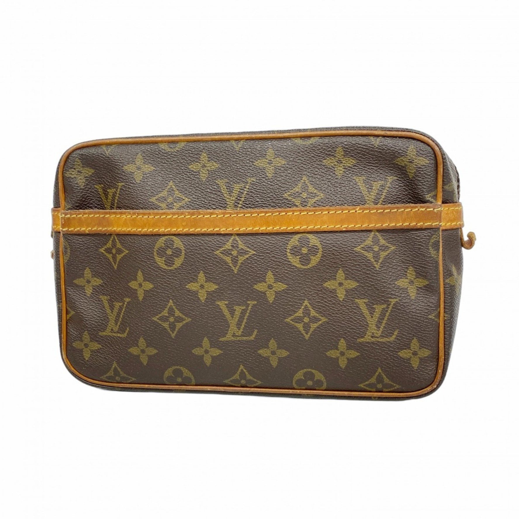 Louis Vuitton Monogram Compiègne 23 Clutch Bag Men's/Women's