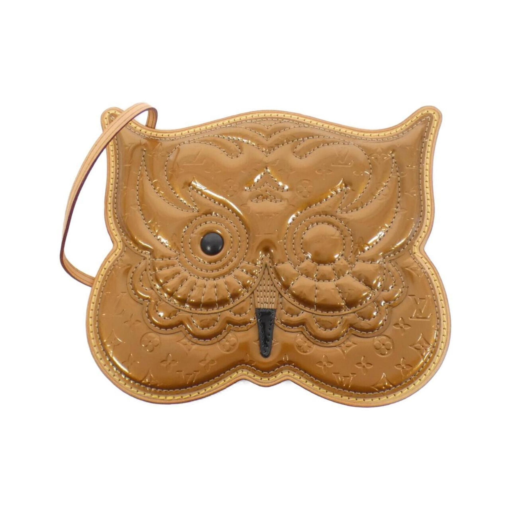 Louis Vuitton Animal (Vernis) Pochette (Owl) Accessory Pouch