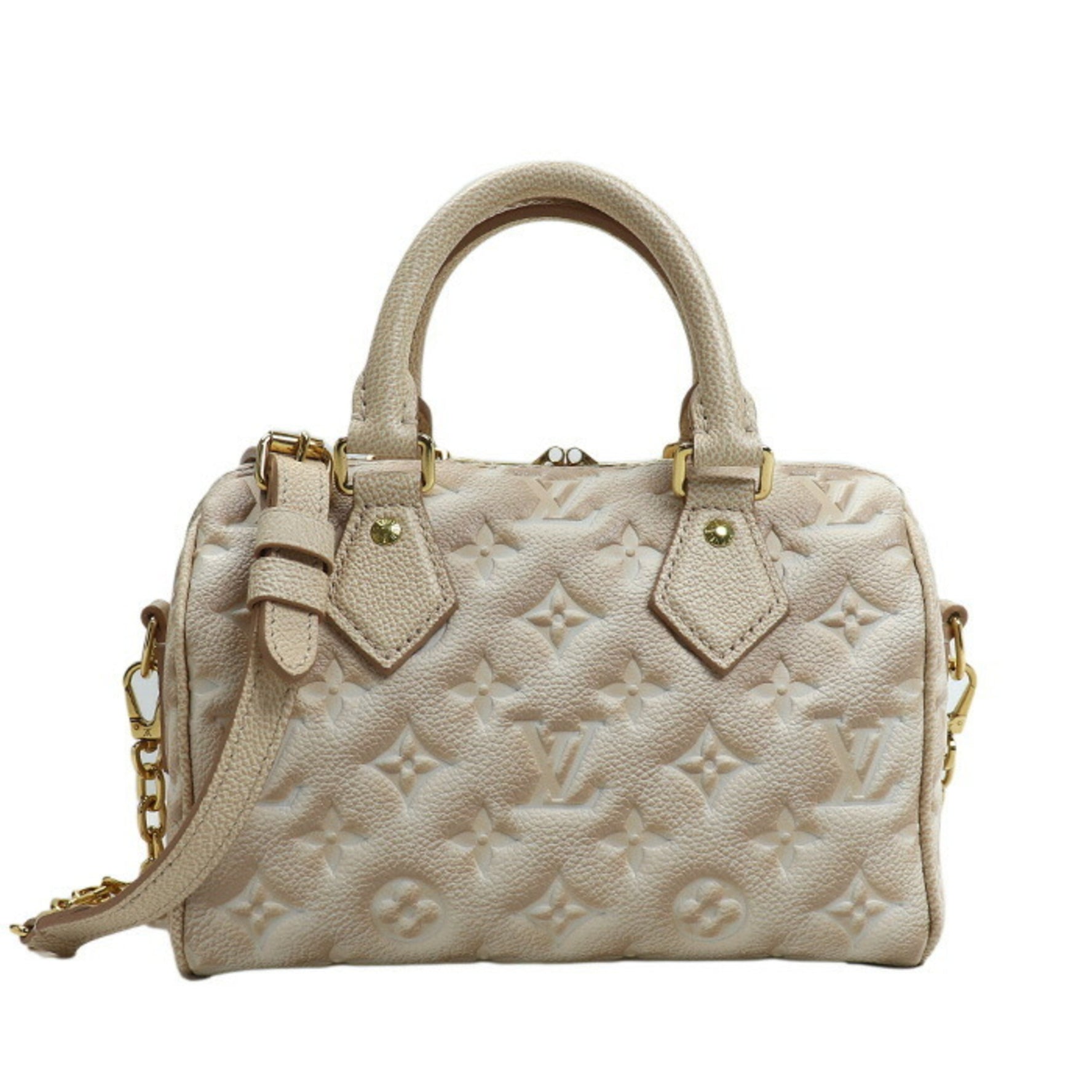 LOUIS VUITTON Louis Vuitton Speedy Bandouliere 20 2-Way Shoulder Bag Monogram Empreinte Women's
