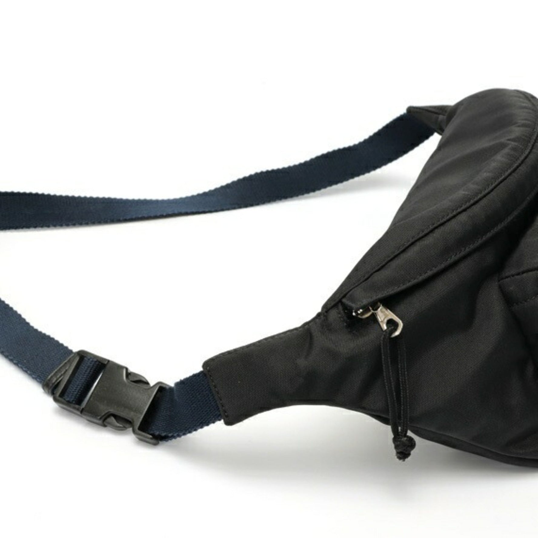 Balenciaga Wheel Belt Bag Body Black Navy E-158747