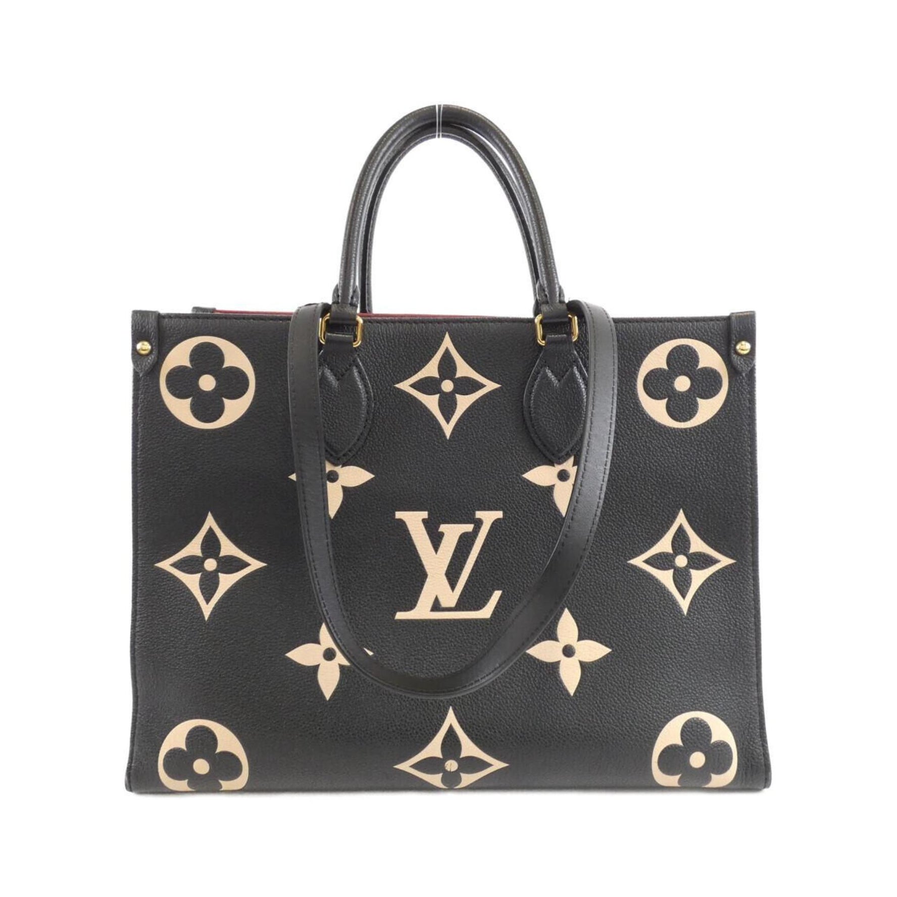 Louis Vuitton Two-Tone Monogram Empreinte On-the-Go MM Handbag