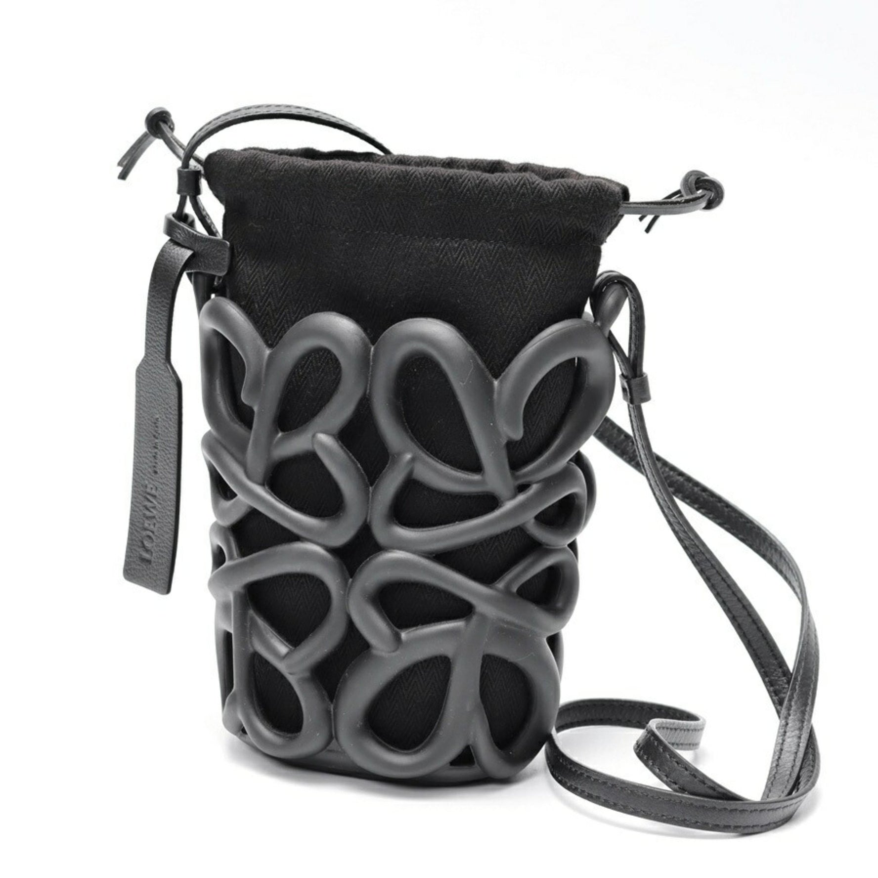 LOEWE Anagram Inflated Pocket Shoulder Pouch Light Foam Rubber