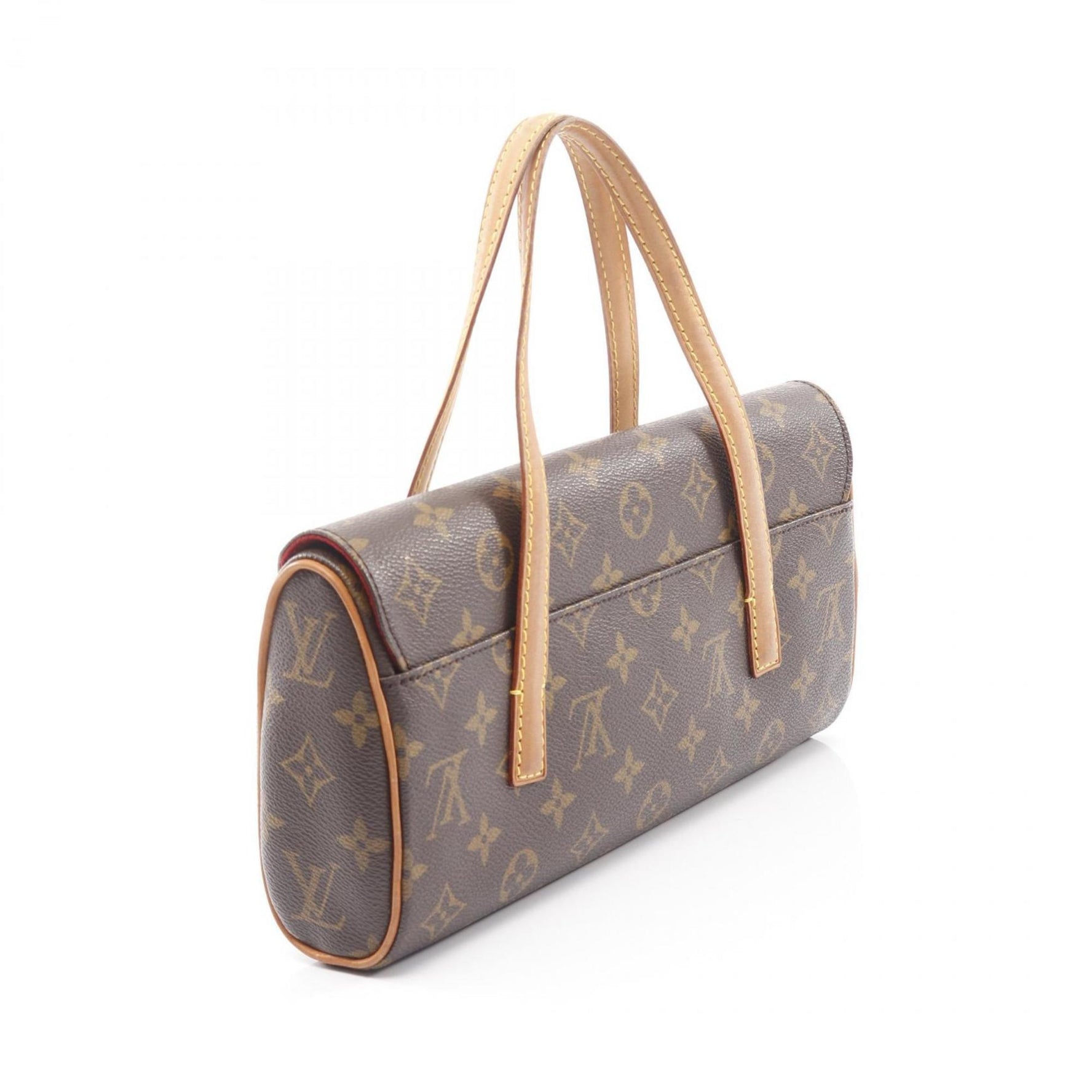 Louis Vuitton Sonatine Monogram Handbag, Coated Canvas and Leather