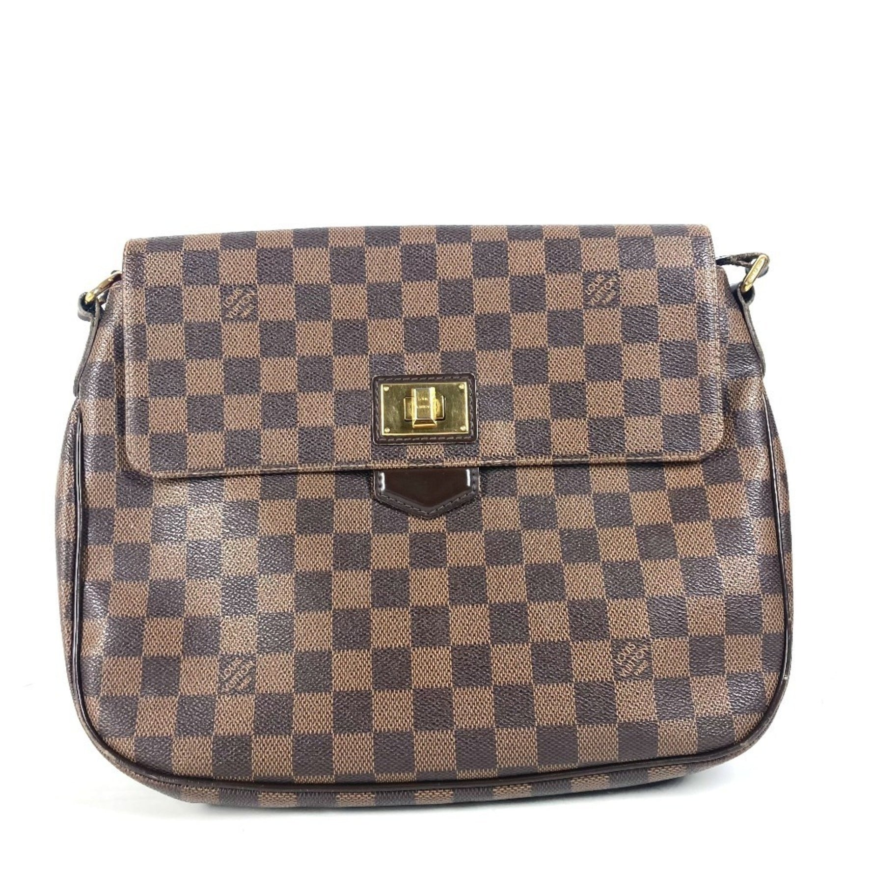 Louis Vuitton Damier Buzace Roseberry Crossbody Bag Flap Shoulder Canvas Ebene Brown