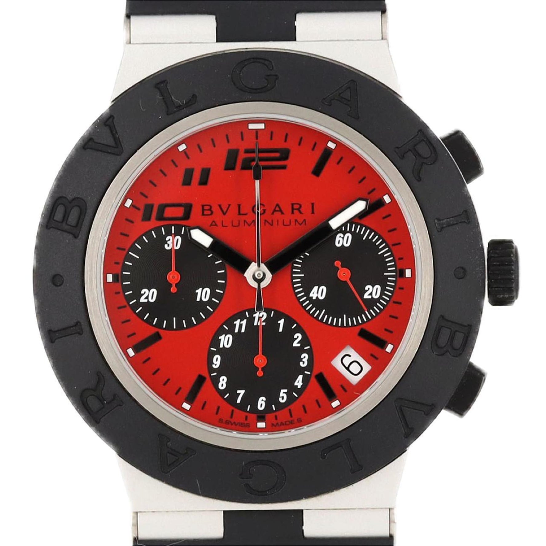 BVLGARI Aluminium Chronograph Ducati LIMITED Wristwatch Automatic