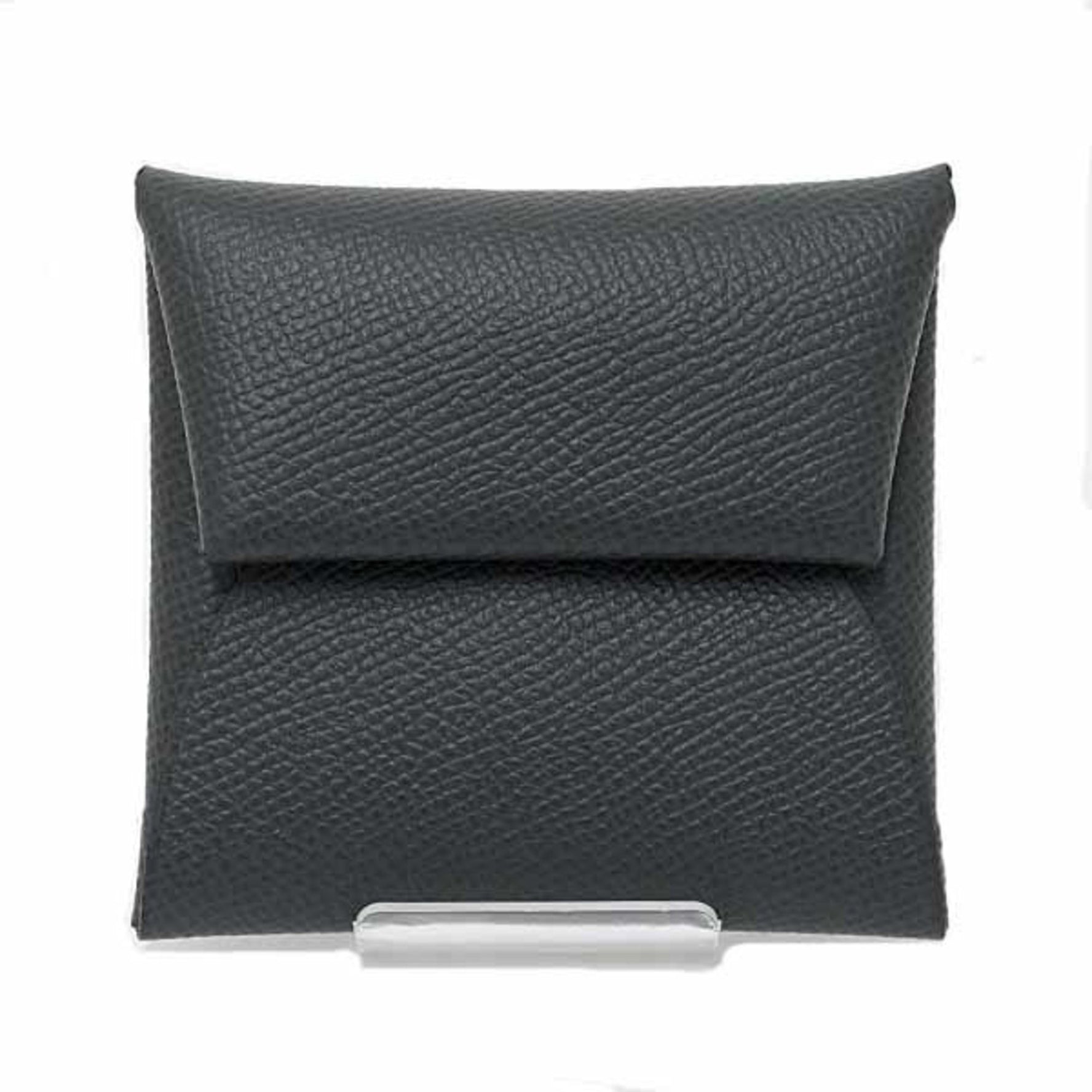 Hermes Coin Case Bastia Epsom Leather Vert Mangrove K Stamp (Made in 2025) Unused