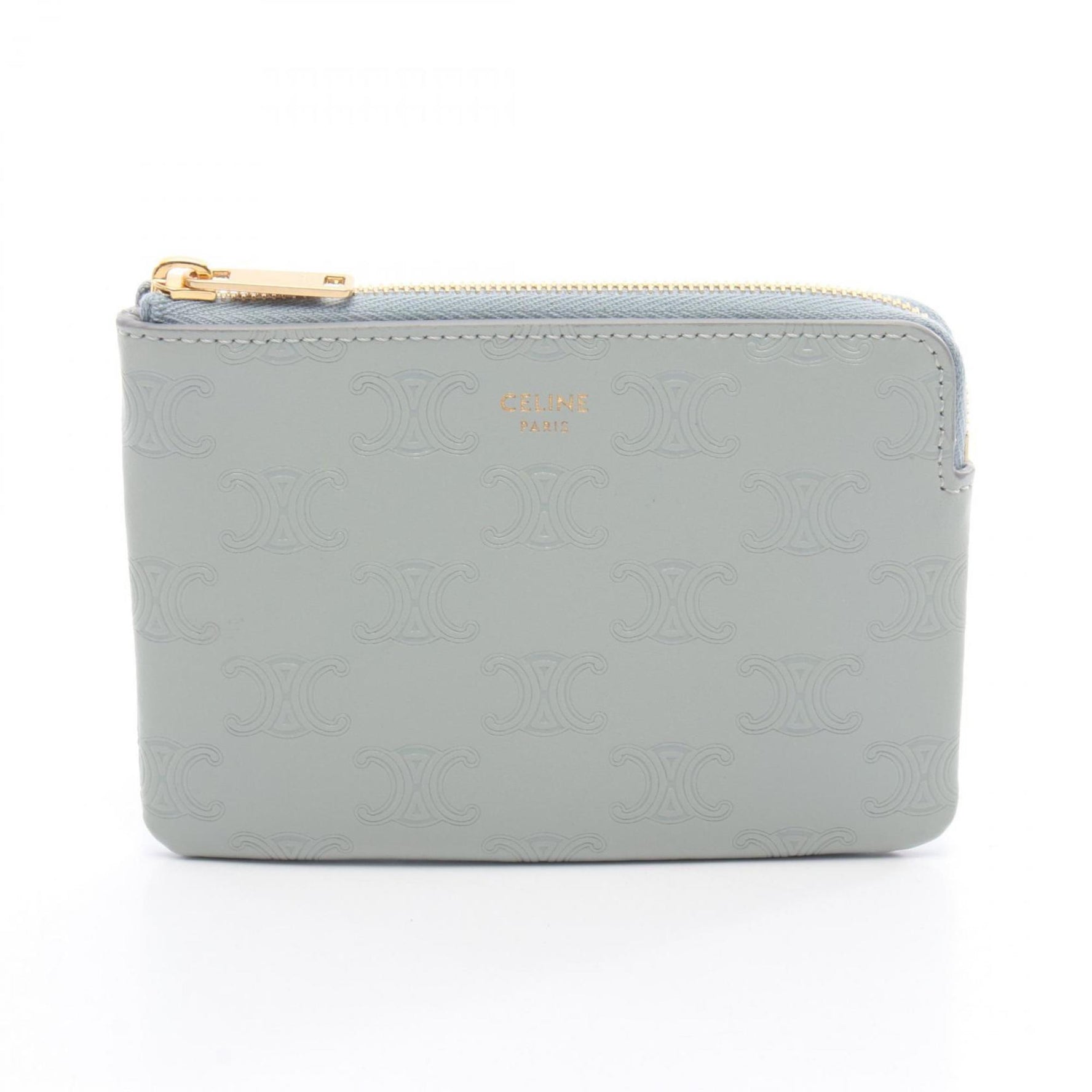 Celine Triomphe coin purse, leather wallet