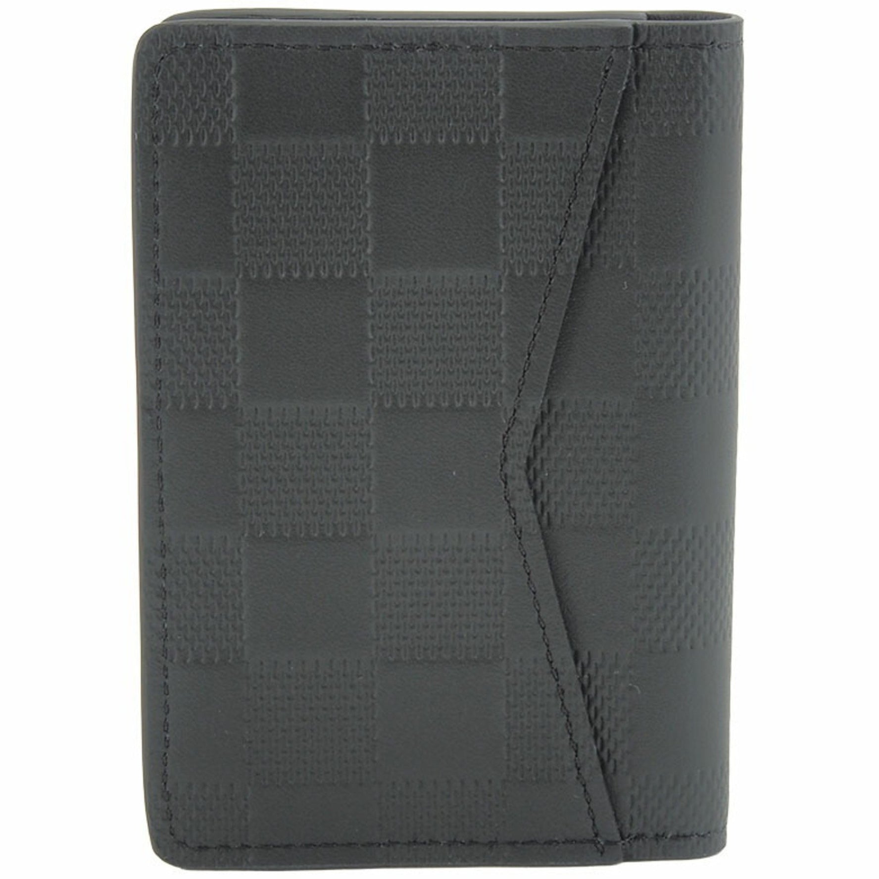 Louis Vuitton Organizer de Poche Card Case Leather Damier