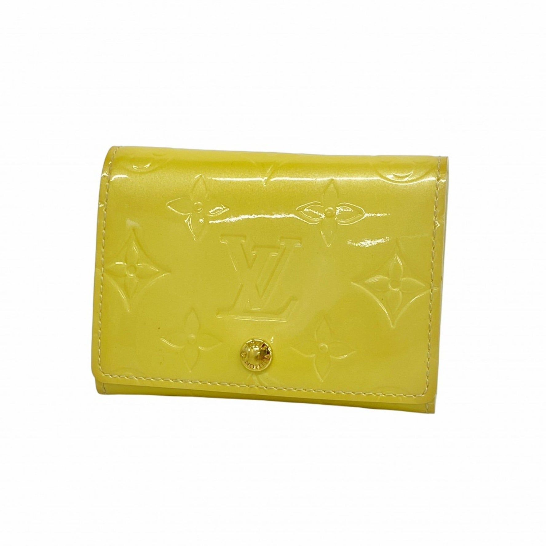 Louis Vuitton Vernis Envelope Carte de Visite Business Card Holder M91468, Broncorail, Women's