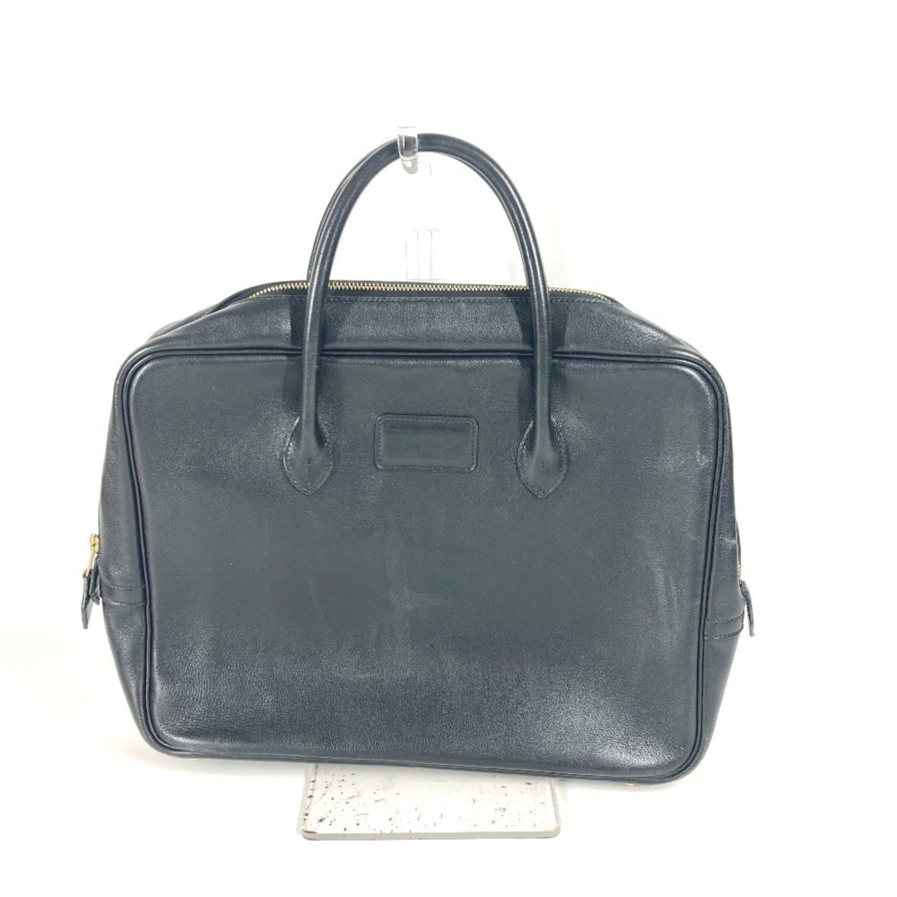HERMES Eiffel Document Bag Handbag Tote Briefcase Business Leather Men's