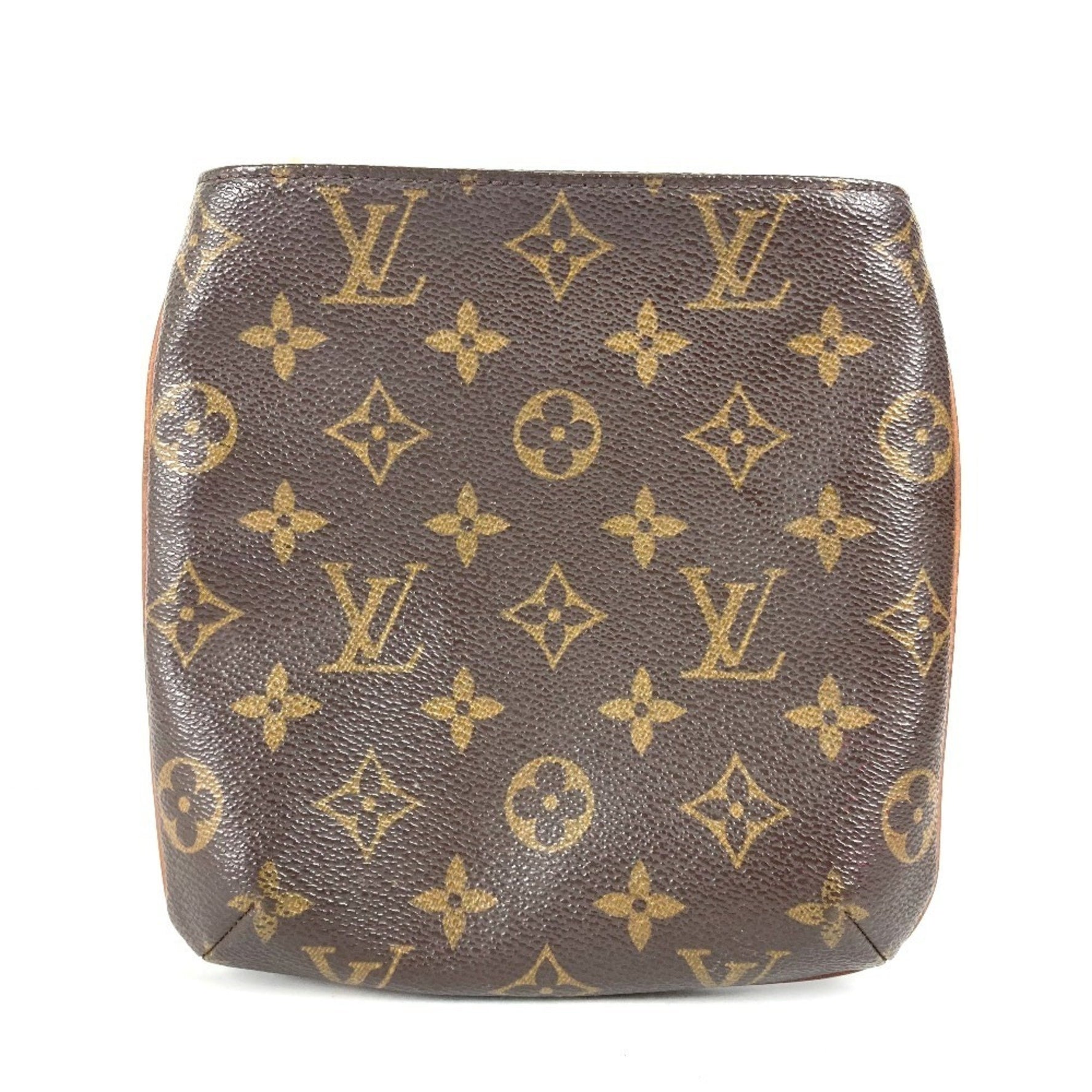 Louis Vuitton Monogram Partition Bag with Strap Clutch Pouch Canvas