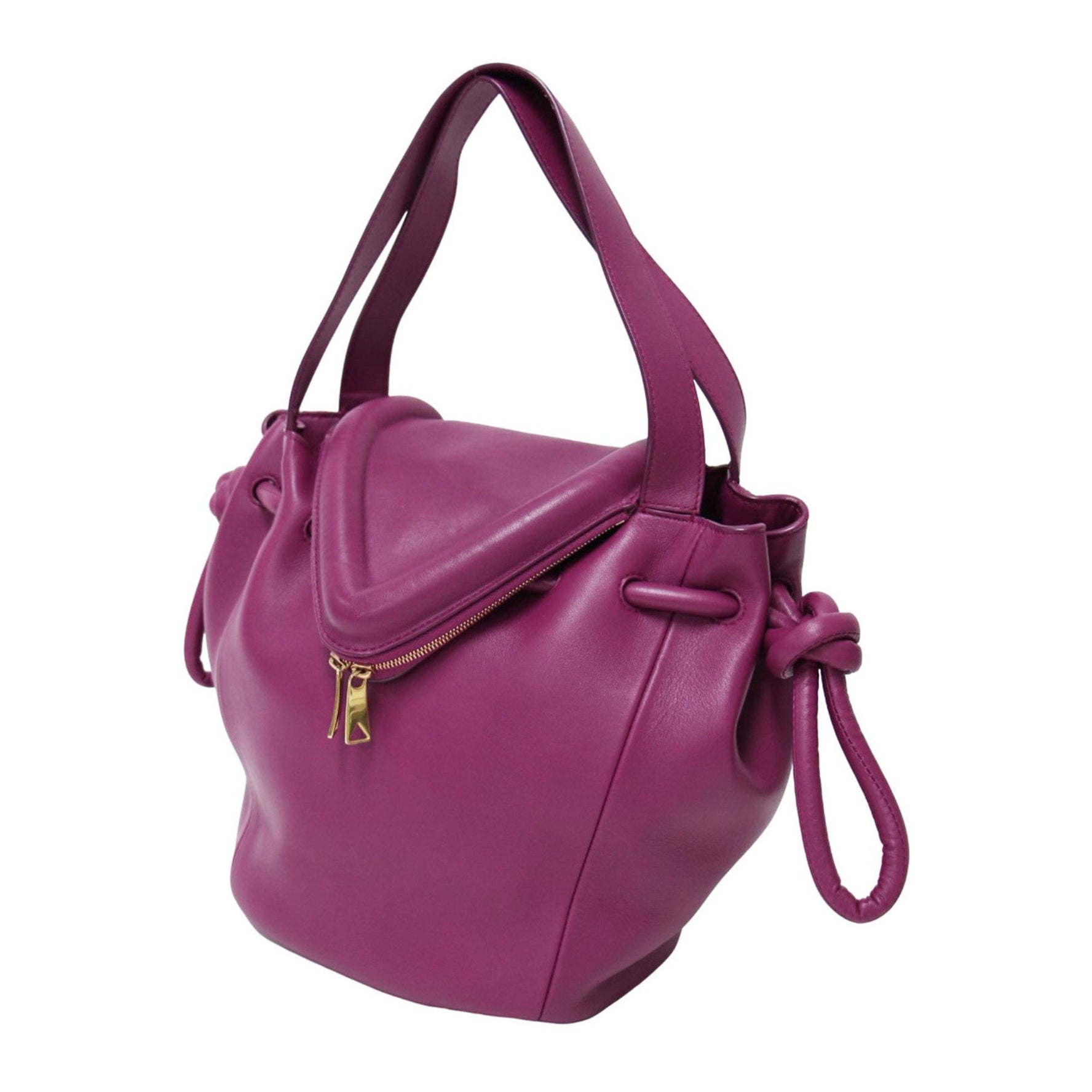BOTTEGA VENETA Beak Handbag/Shoulder Bag in Leather