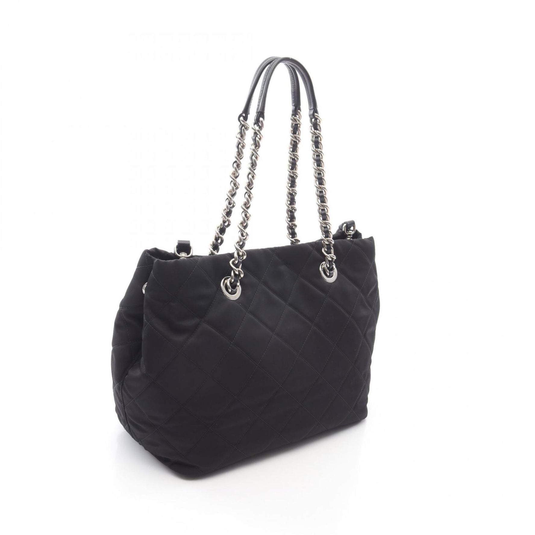 Prada TESSUTO IMPUNTU Tote Bag in Nylon and Saffiano Leather