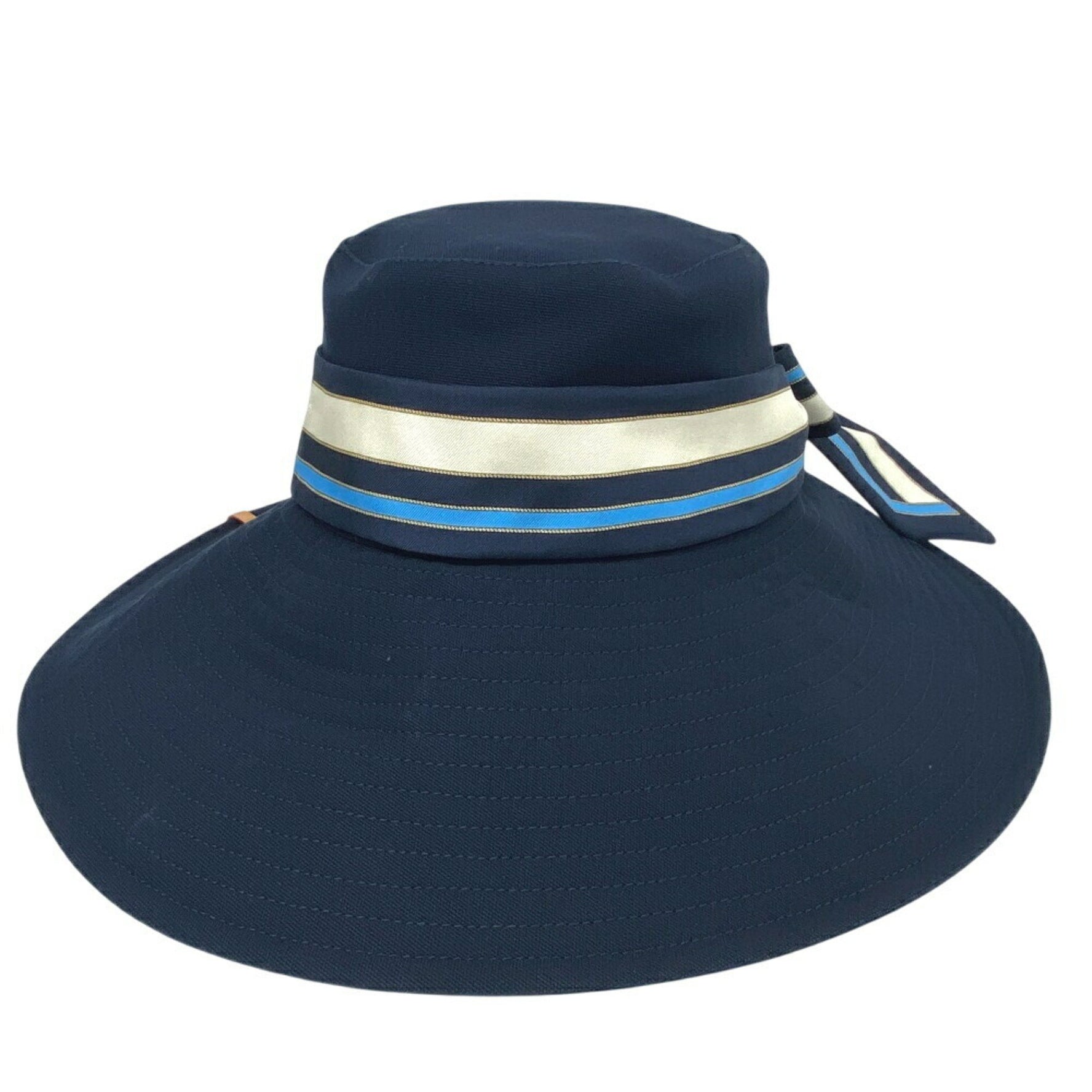 LOUIS VUITTON M7496M Bucket Hat, Navy, Women's