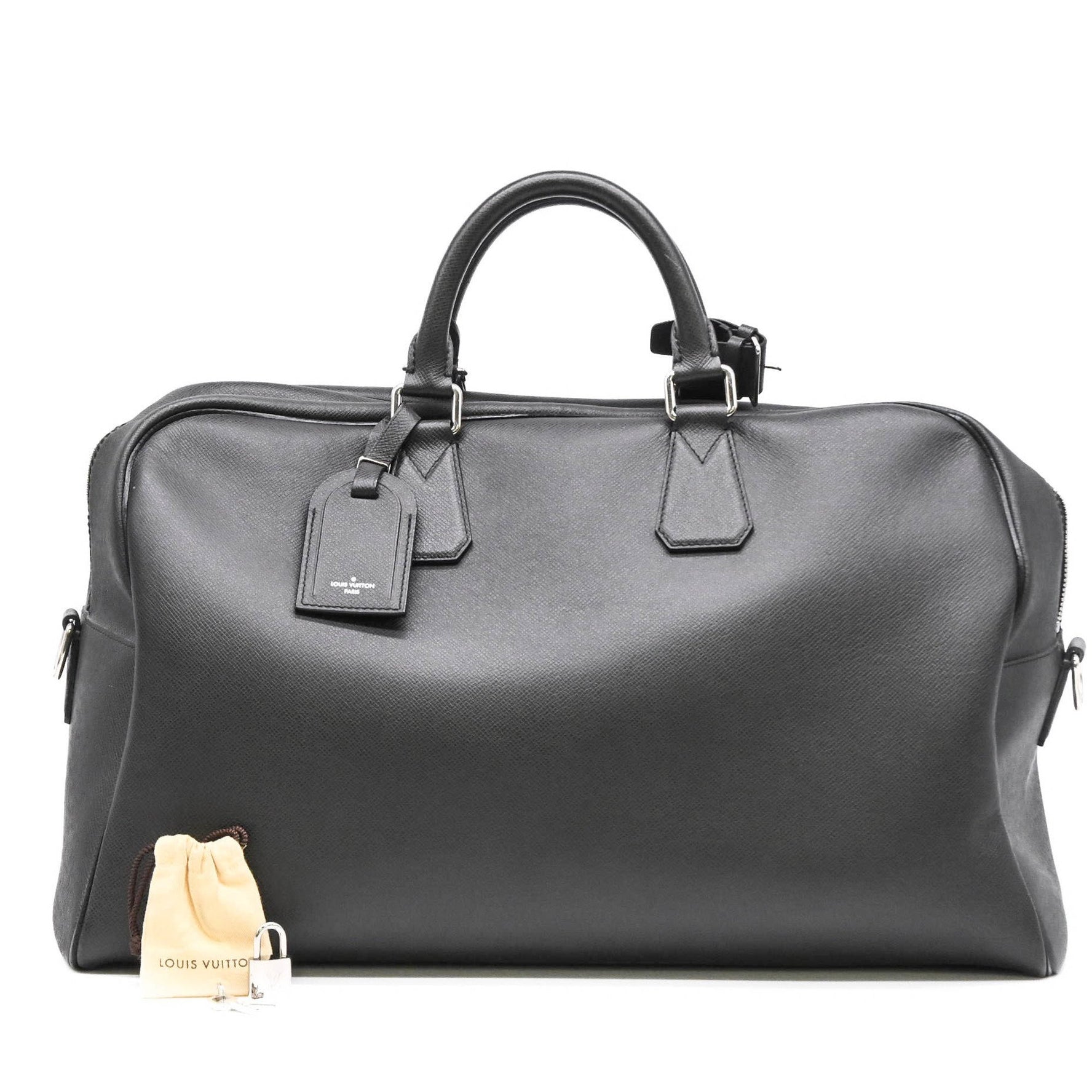 Louis Vuitton Neo Kendall Taiga Boston Bag in Leather