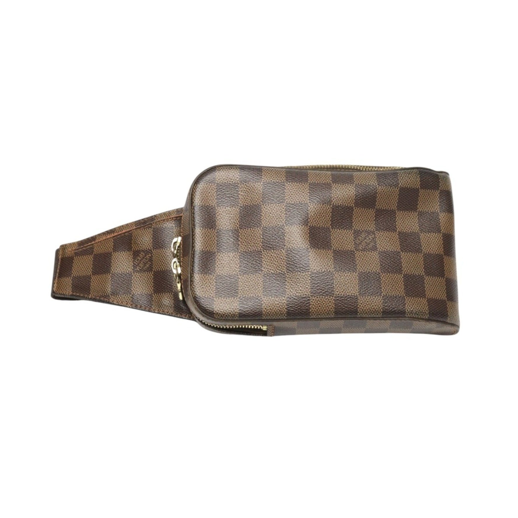 Louis Vuitton Body Bag Waist Pouch Damier Geronimos Canvas Ebene