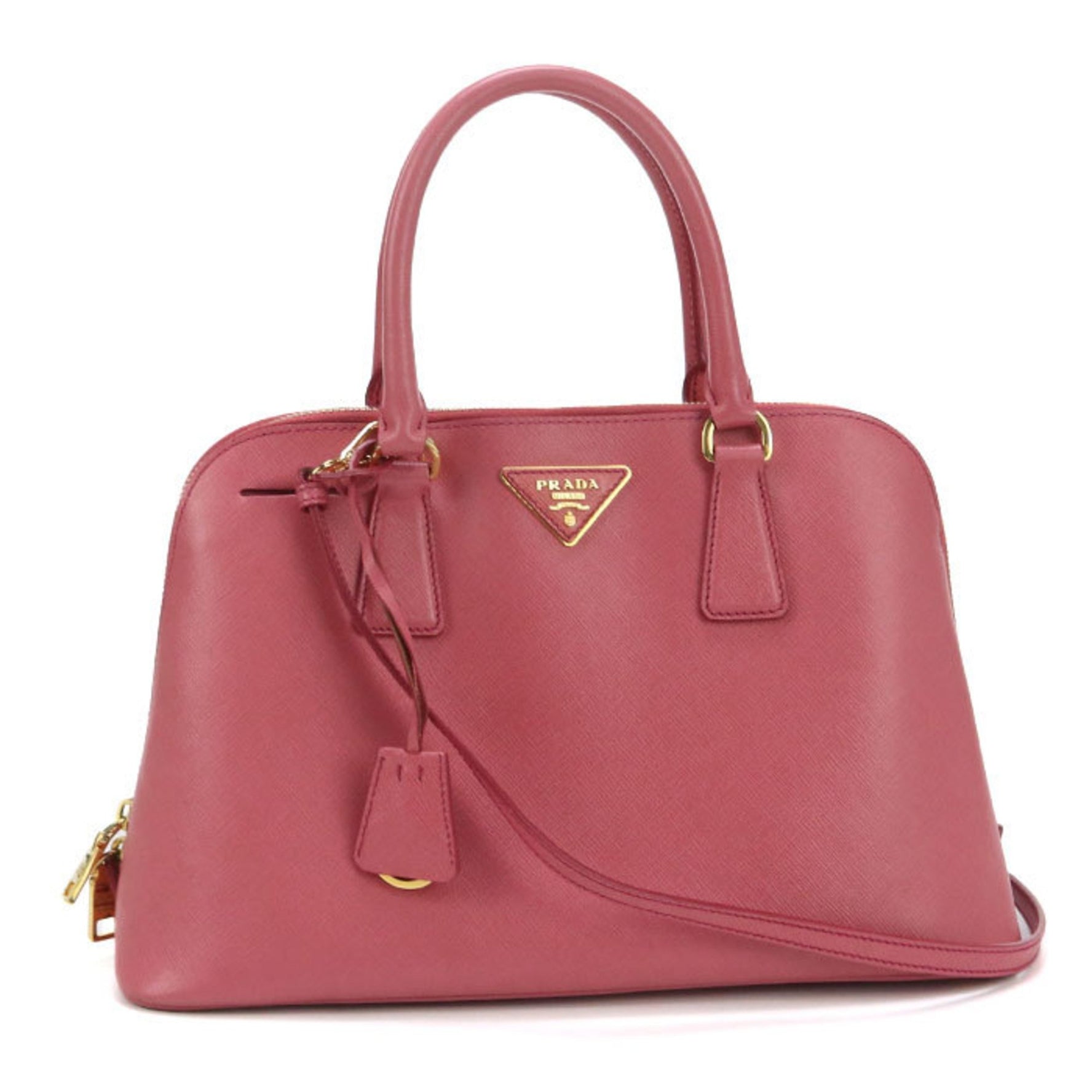 PRADA NZV Saffiano Leather Handbag
