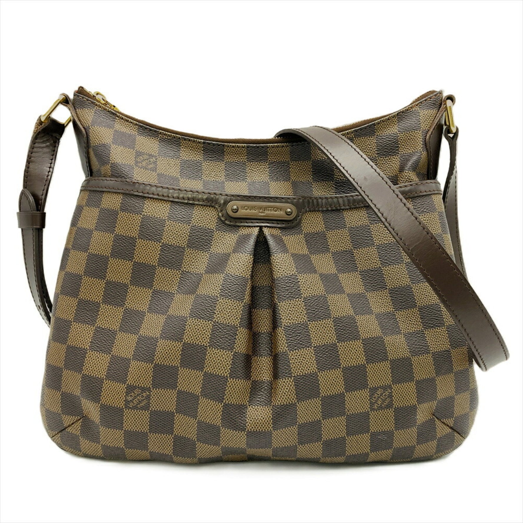 Louis Vuitton Bloomsbury PM Shoulder Bag Damier Ebene Brown