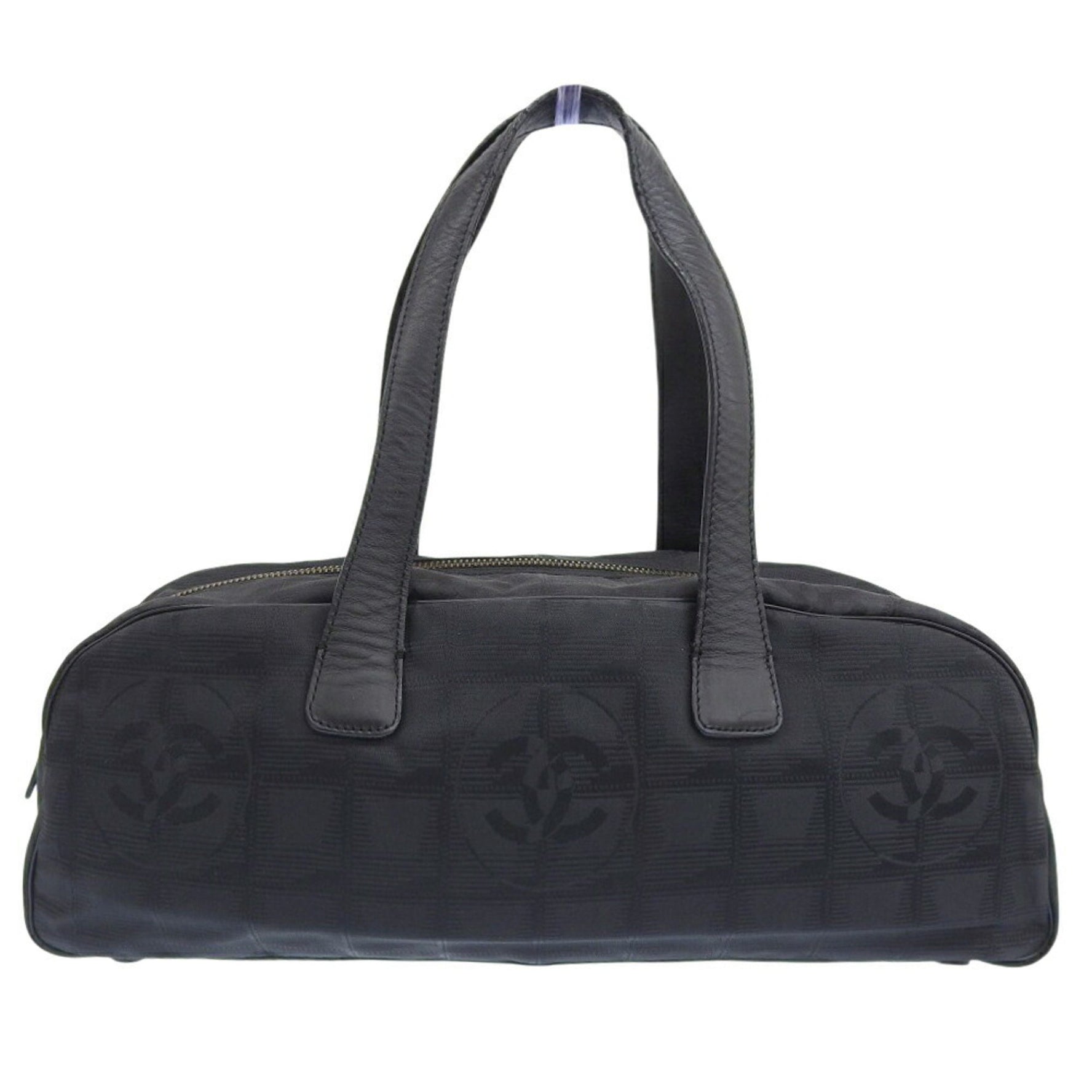 CHANEL New Travel Line No. 6 Handbag Shoulder Canvas