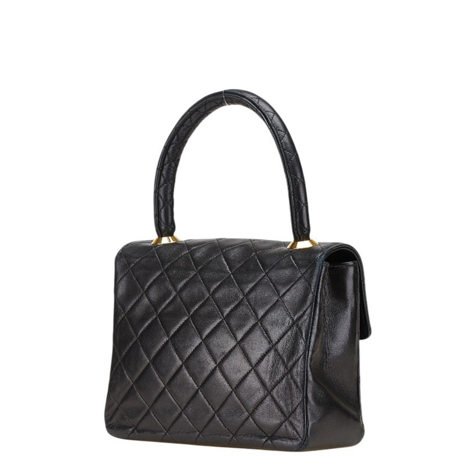 CHANEL Matelasse Coco Mark Handbag in Lambskin
