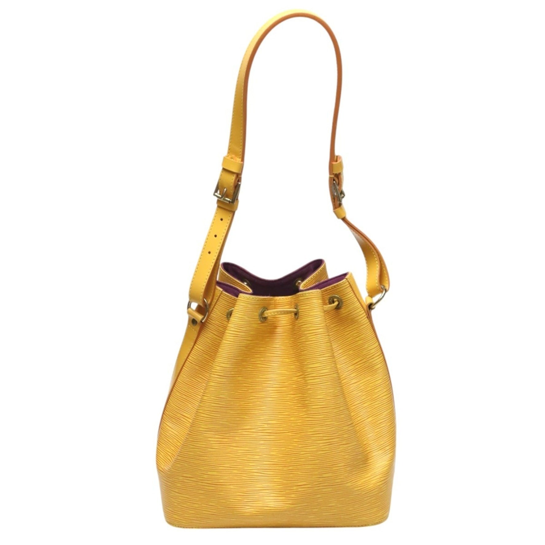 Louis Vuitton LOUIS VUITTON Shoulder Bag Epi Petit Noe Leather M44109 Tassili Yellow LV