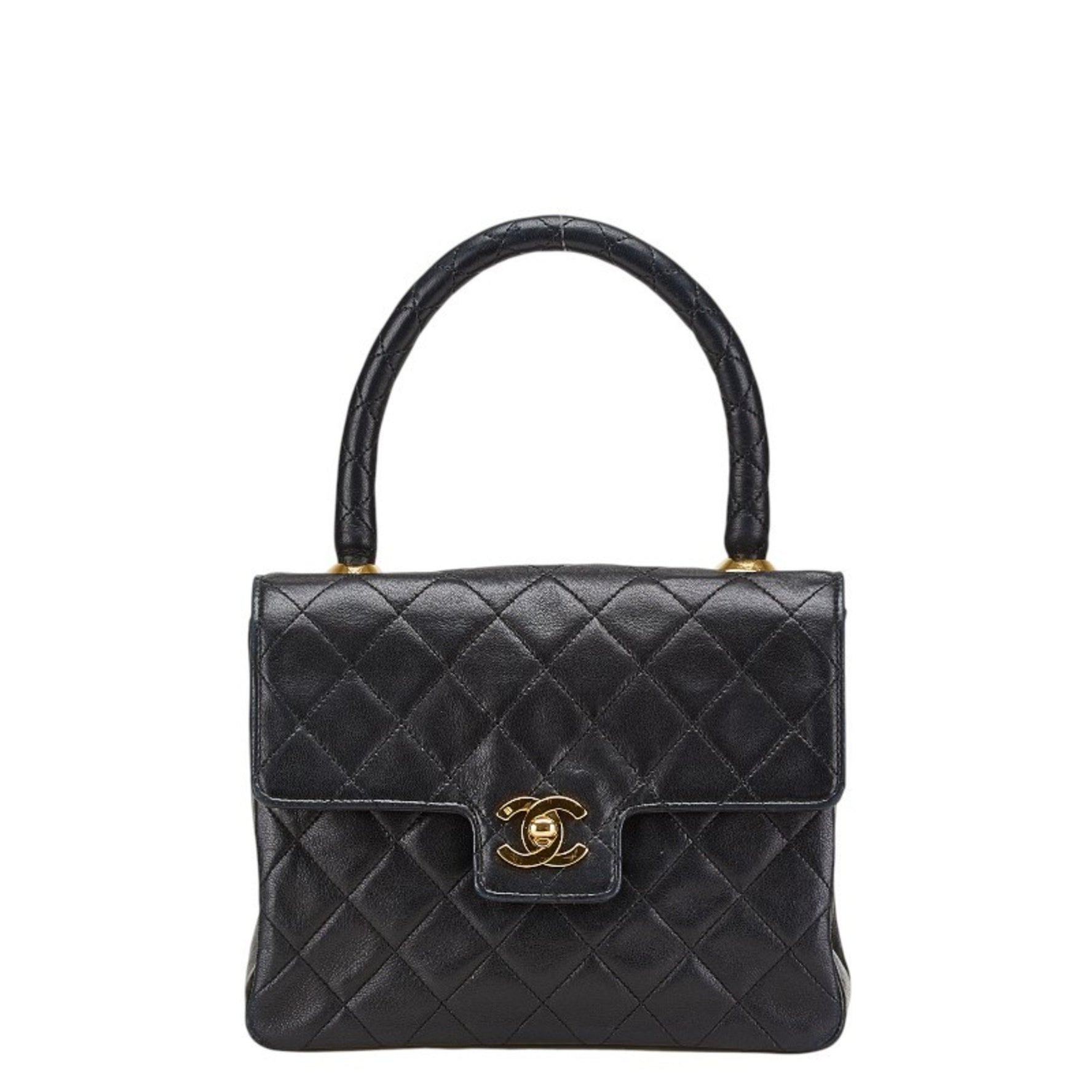CHANEL Matelasse Coco Mark Handbag in Lambskin
