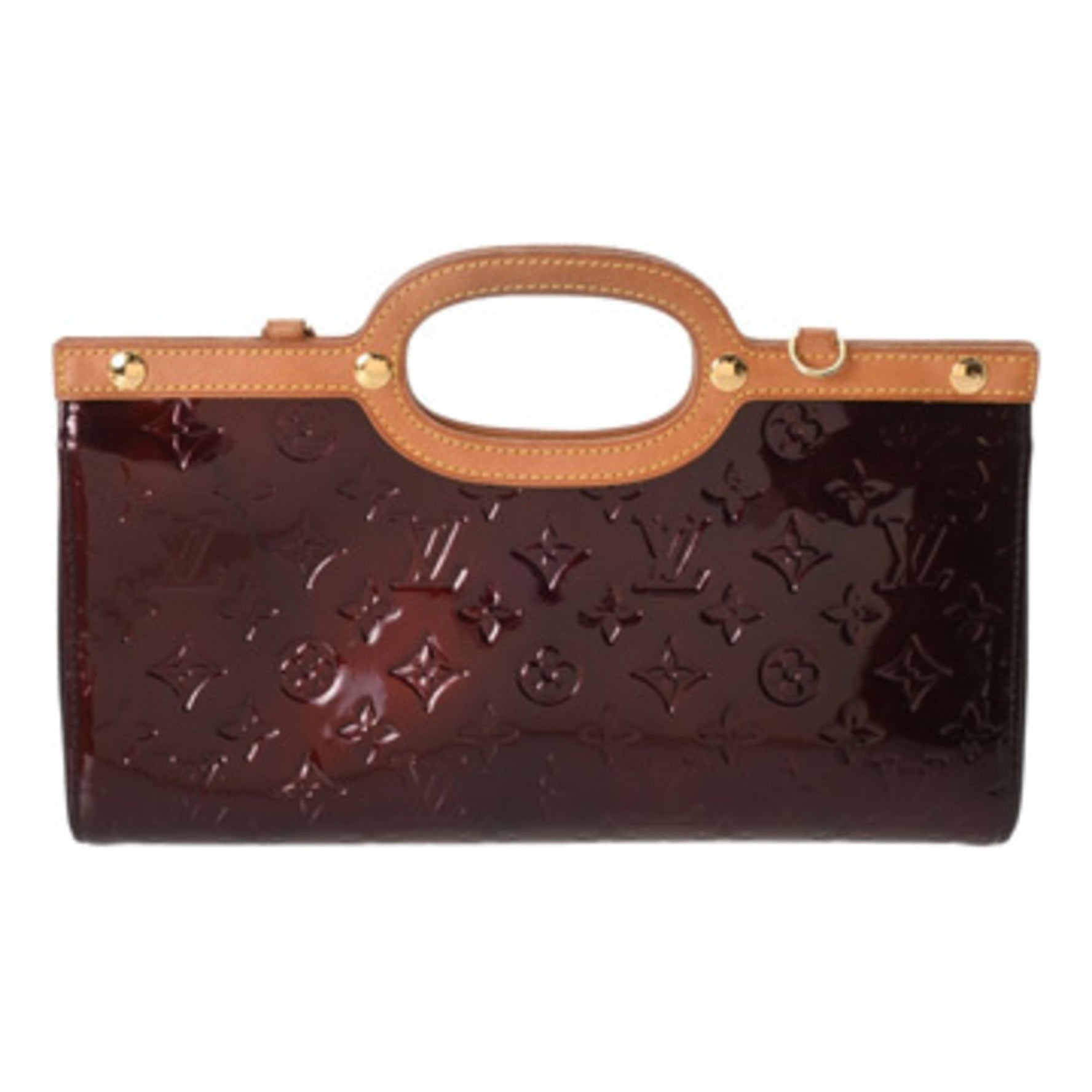 LOUIS VUITTON Monogram Vernis Roxbury Drive Amaranth Handbag, Condition: B, Pre-owned, Ginzo