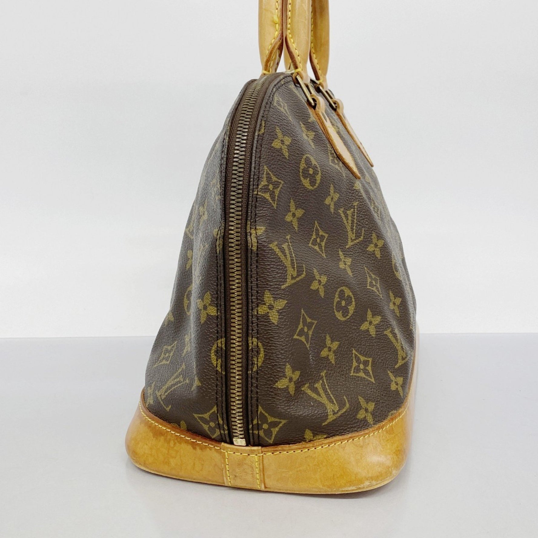 Louis Vuitton Monogram Alma Handbag M51130 Brown Women's