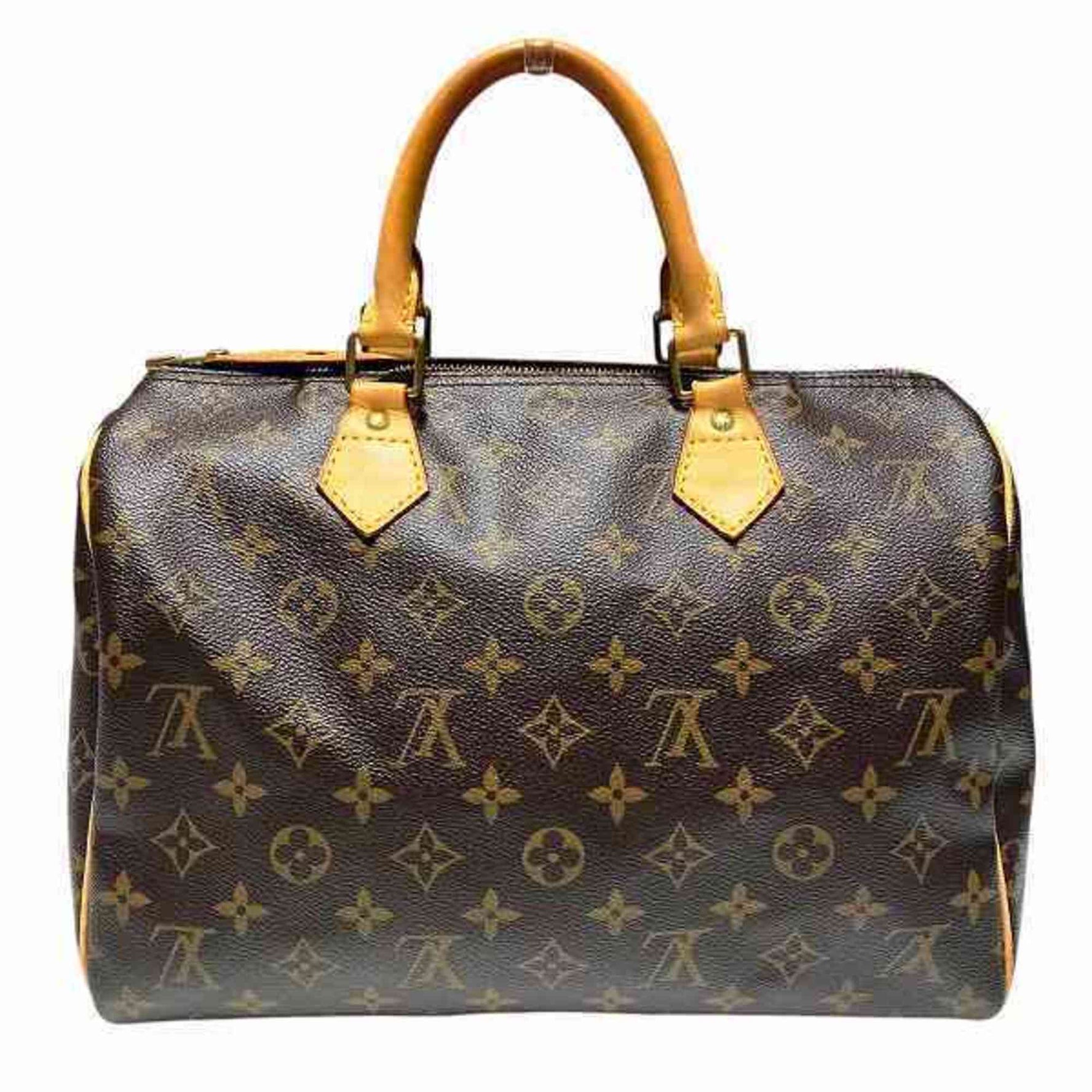 Louis Vuitton Monogram Speedy 30 M41526 Handbag for Men and Women