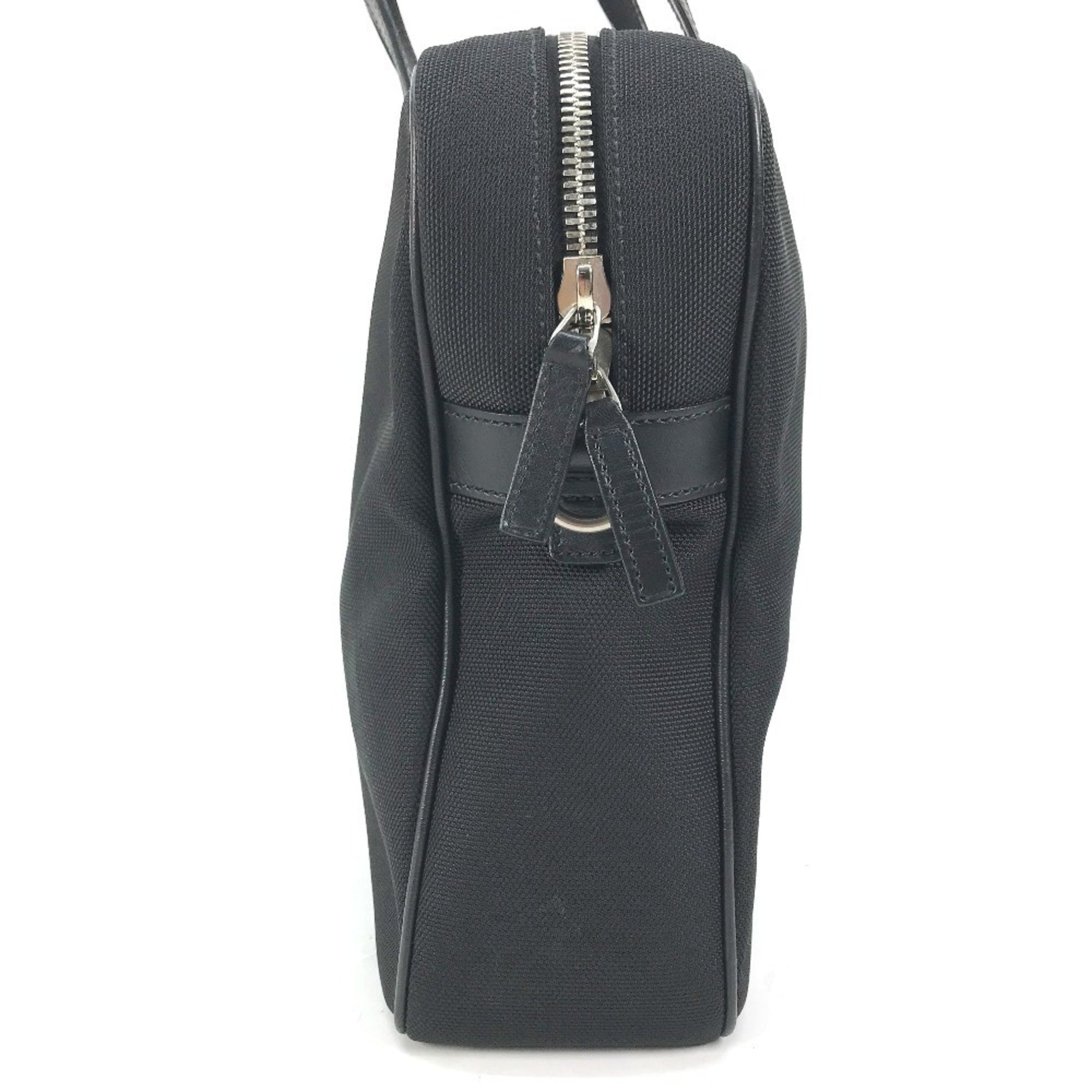 GUCCI Sherry Line Business Bag, Handbag/Shoulder Leather/Canvas