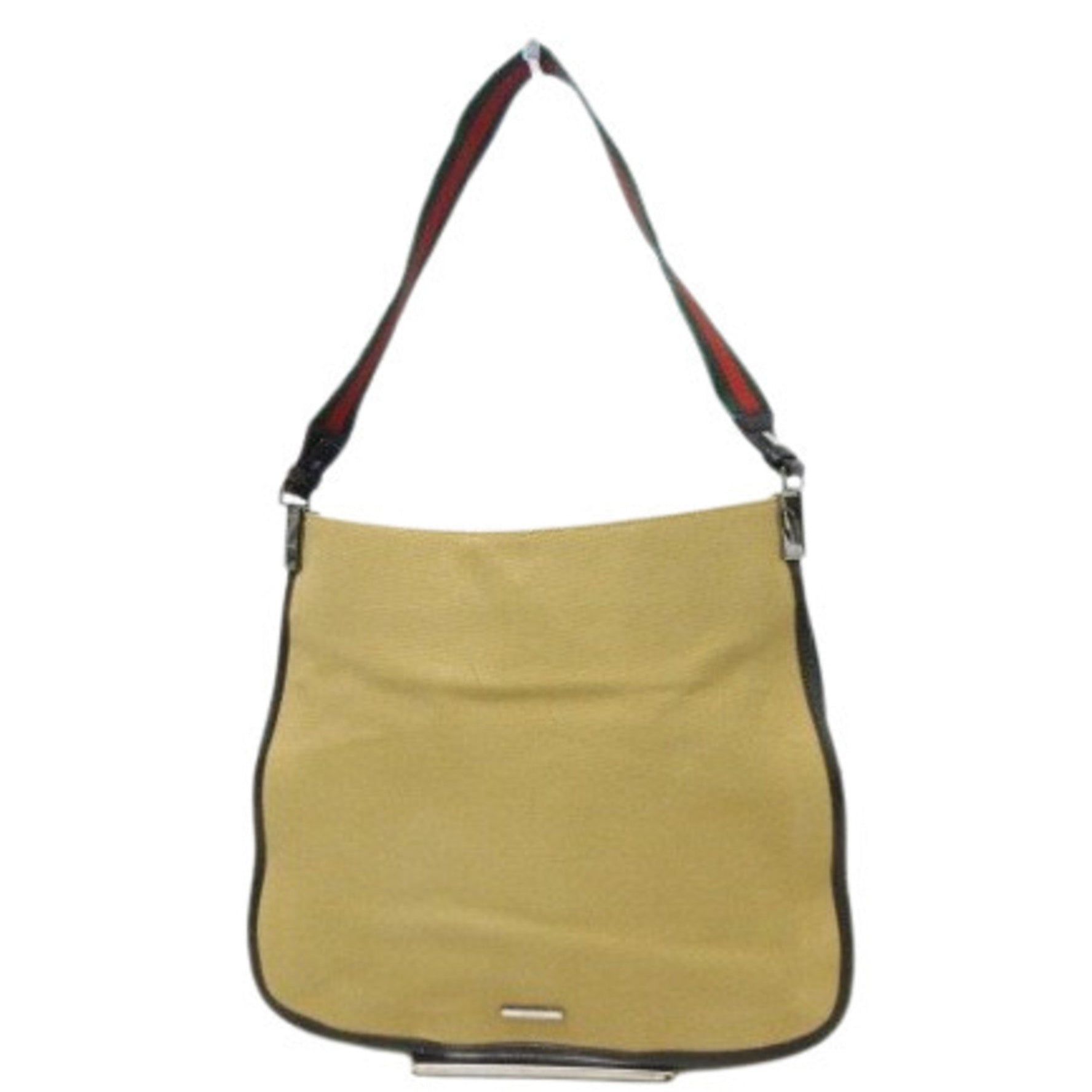 GUCCI Sherry Line Shoulder Bag 001/4321 Canvas and Leather