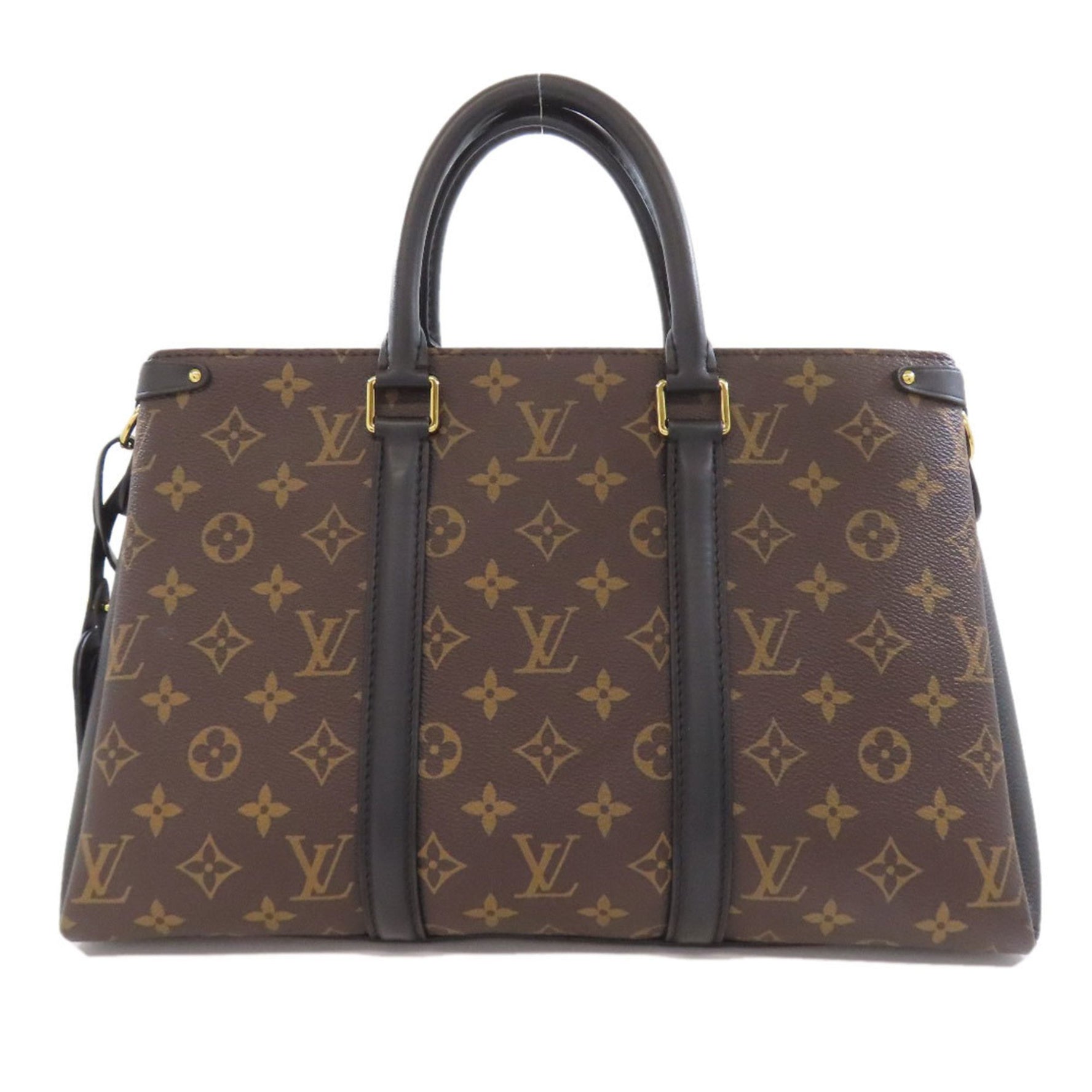 Louis Vuitton Soufflot NV MM Handbag Monogram Canvas LOUIS VUITTON