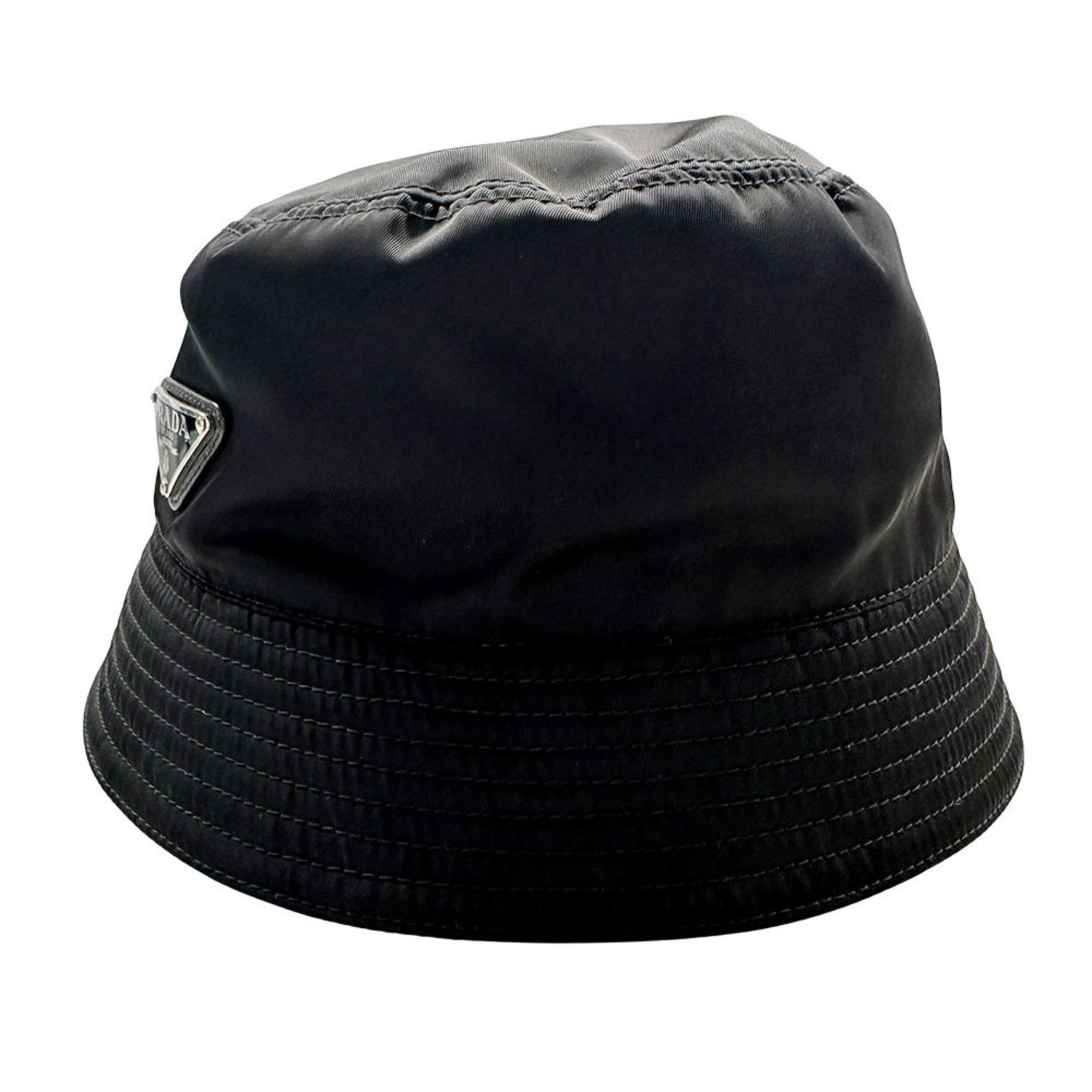 Prada Hat, Men's and Brand Name Polyamide Bucket Cotton, Cool Hat