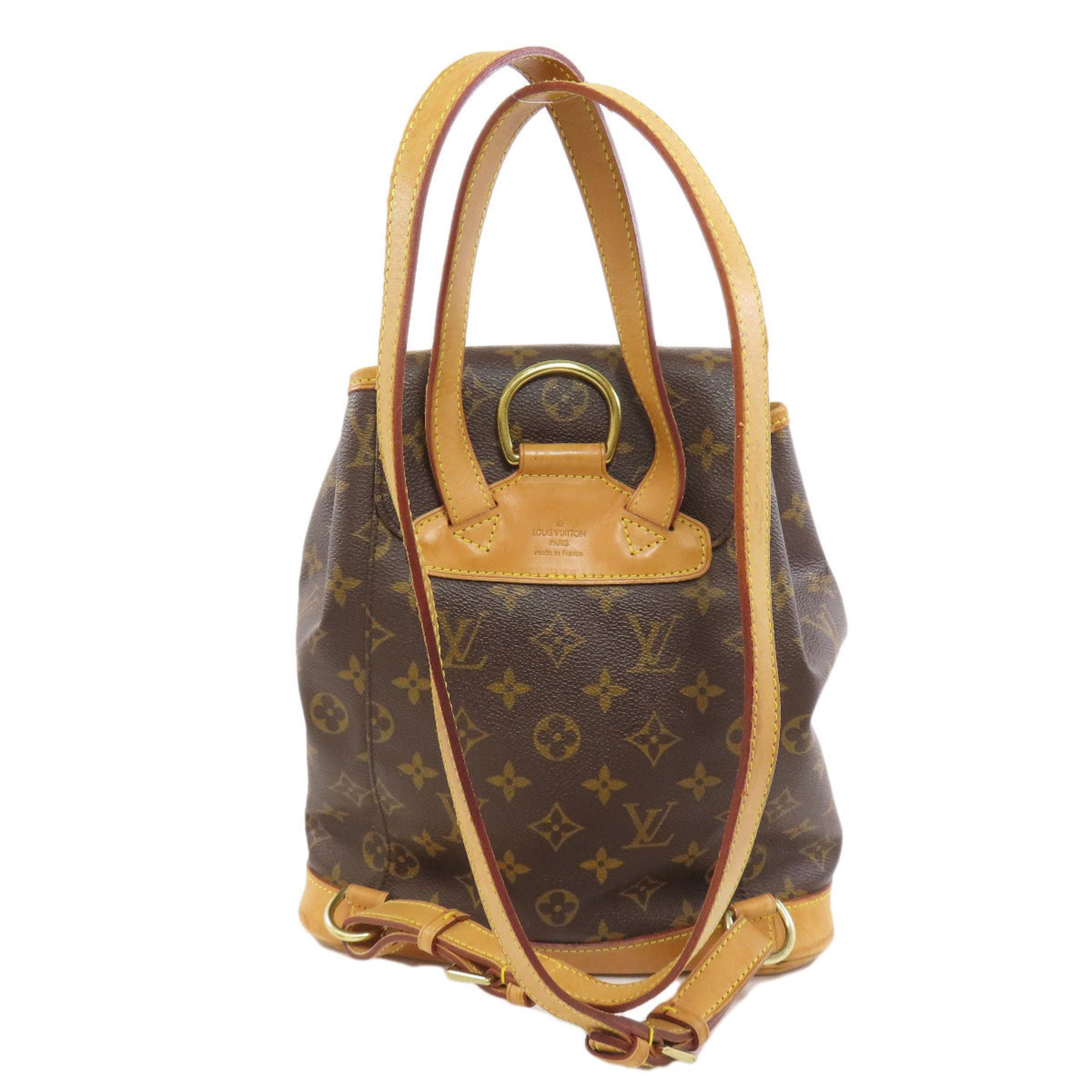 Louis Vuitton Montsouris Midi Backpack/Daypack Canvas