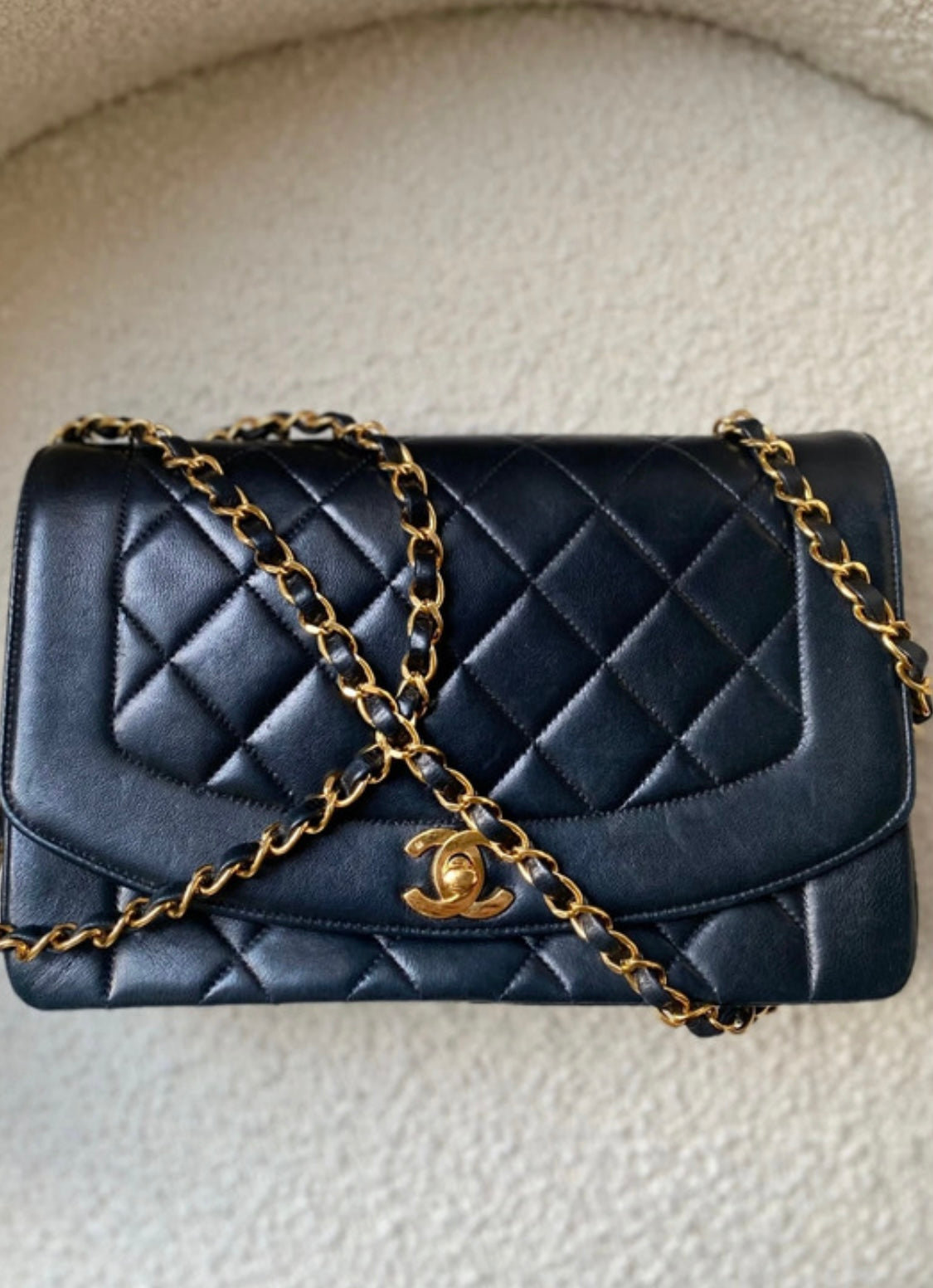 Chanel Diana shoulder bag