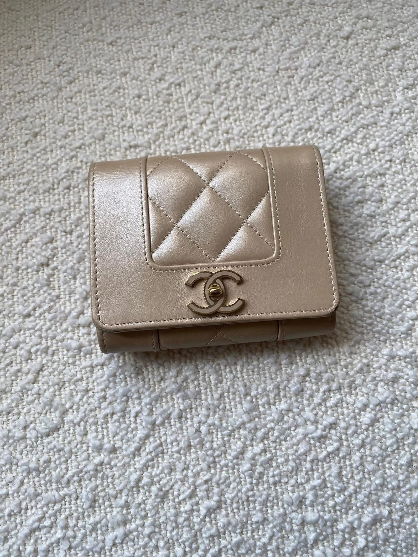 Chanel Mademoiselle Trifold Wallet