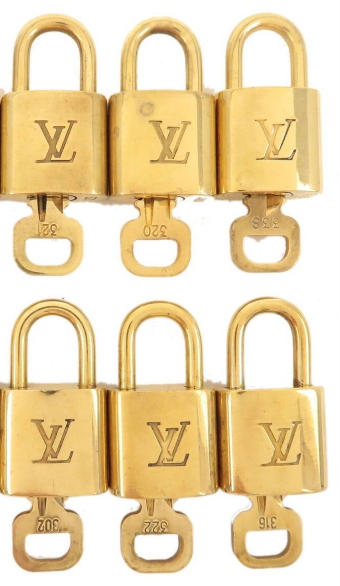 Louis Vuitton Padlock Set