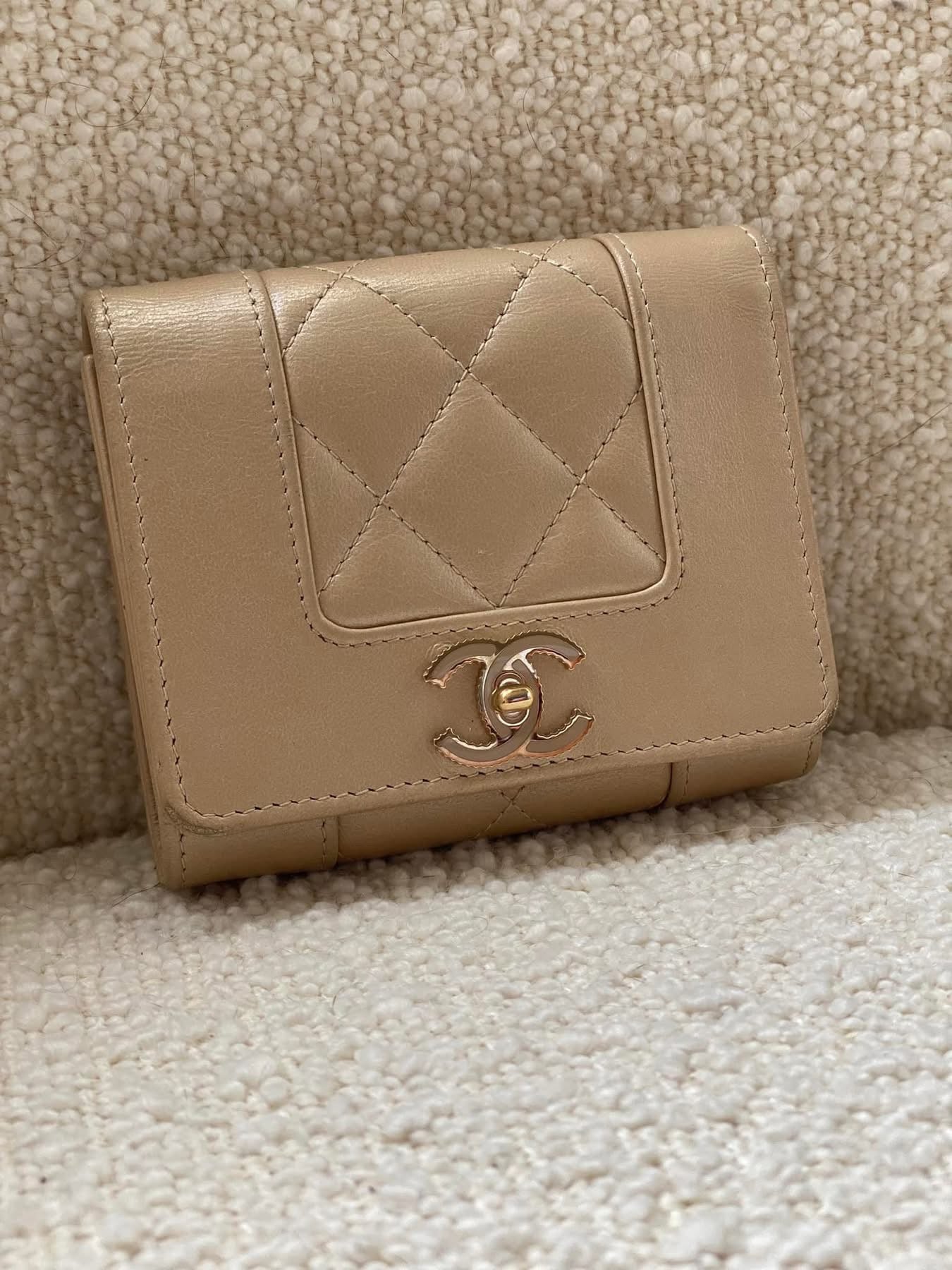 Chanel Mademoiselle Trifold Wallet